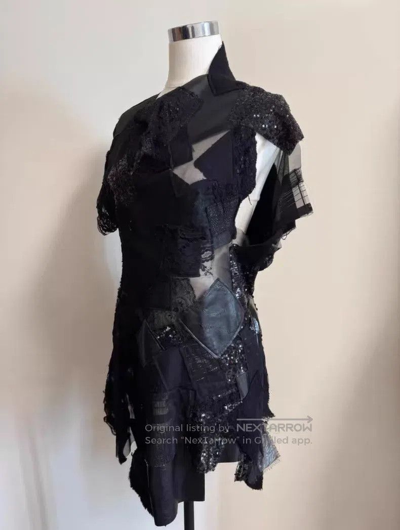 Junya Watanabe Junya Watanabe Patchwork Dress Size XS / US 0-2 / IT 36-38 - 6 Thumbnail