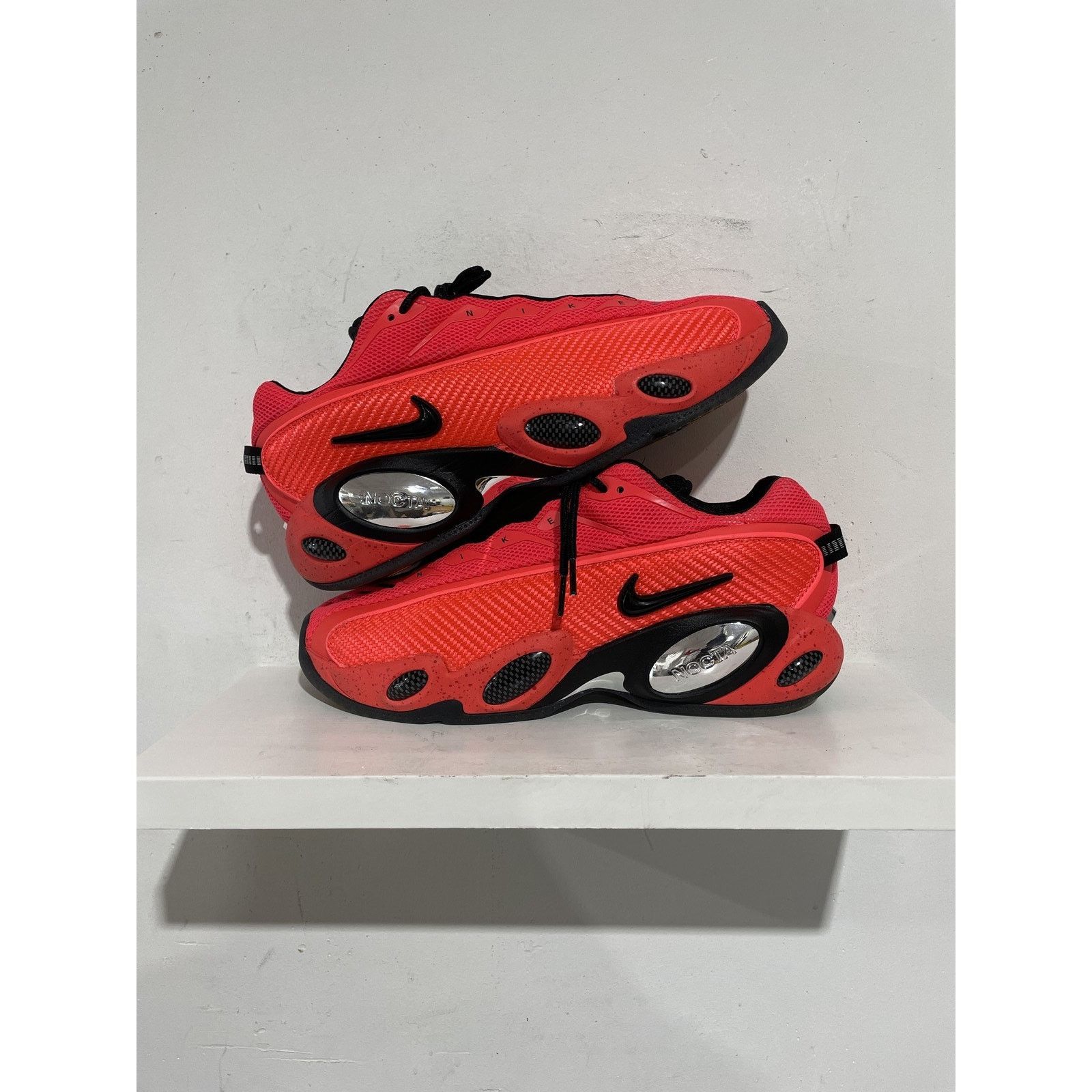 Nike NIKE NOCTA GLIDE DRAKE BRIGHT CRIMSON SIZE 11 PREOWNED Size US 11 / EU 44 - 1 Thumbnail
