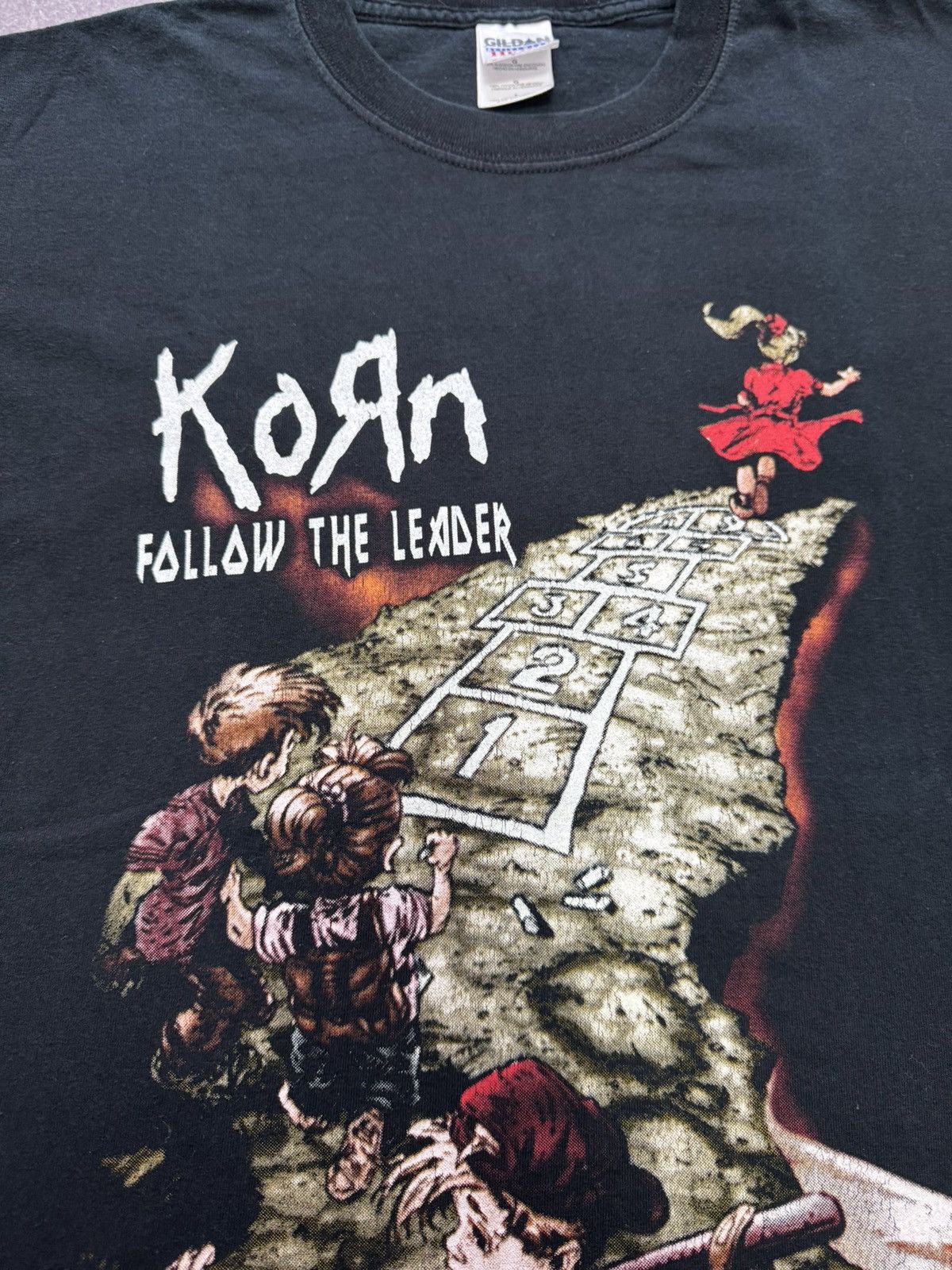 Band Tees Vintage 2000 KORN Follow The Leader Band Tee Rock T Shirt Size US L / EU 52-54 / 3 - 5 Thumbnail
