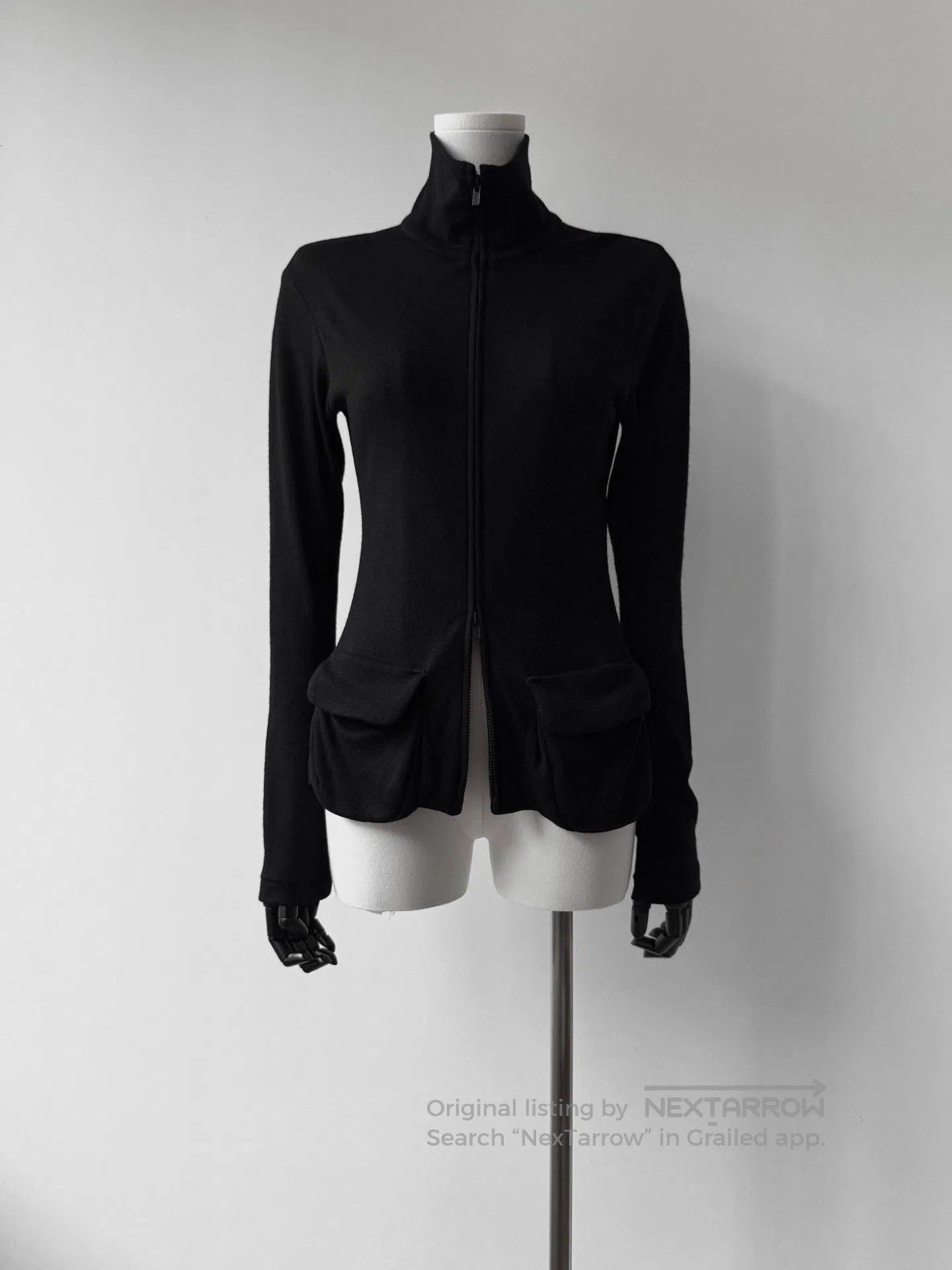 Yohji Yamamoto Yohji Yamamoto 23AW Zip Wool Jacket. Size M / US 6-8 / IT 42-44 - 5 Thumbnail