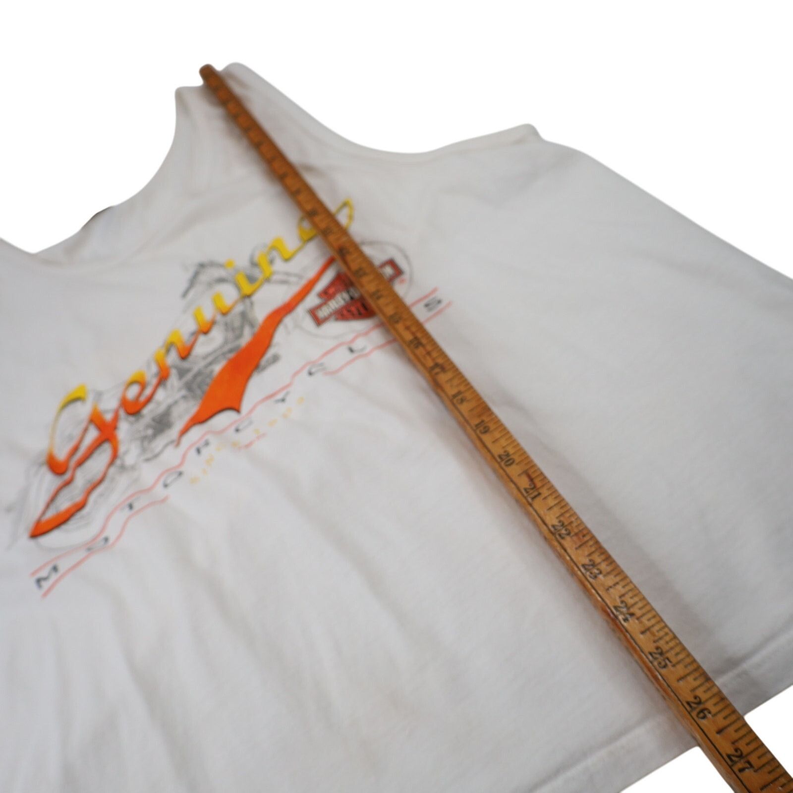 Harley Davidson × Vintage VTG Y2k Harley Davidson Genuine Motorcycles Graphic Tank Top Size US XL / EU 56 / 4 - 9 Thumbnail