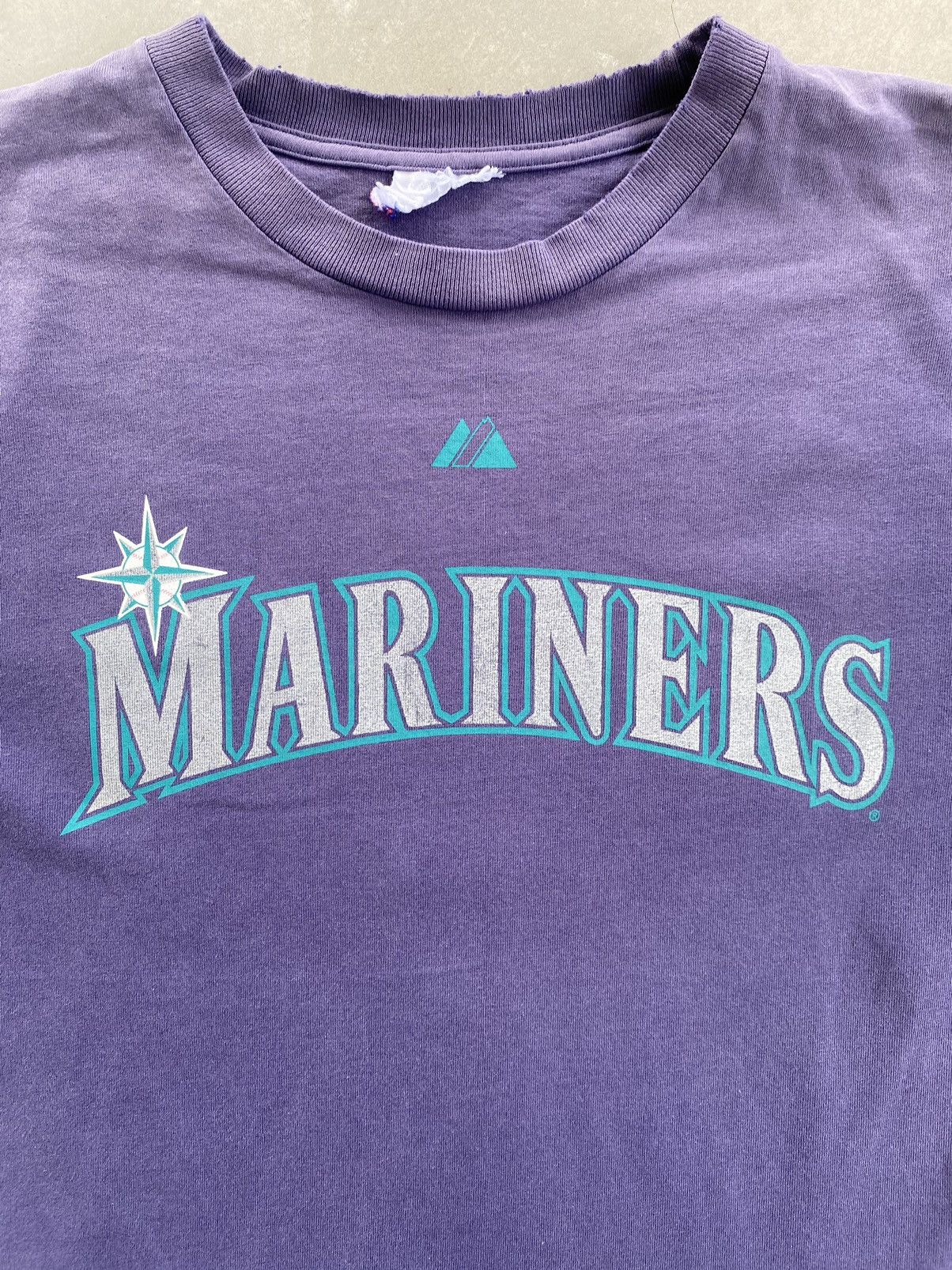 Majestic × Vintage VINTAGE MAKESTIC MARINERS ICHIRO SUNFADED TEE Size US S / EU 44-46 / 1 - 2 Thumbnail