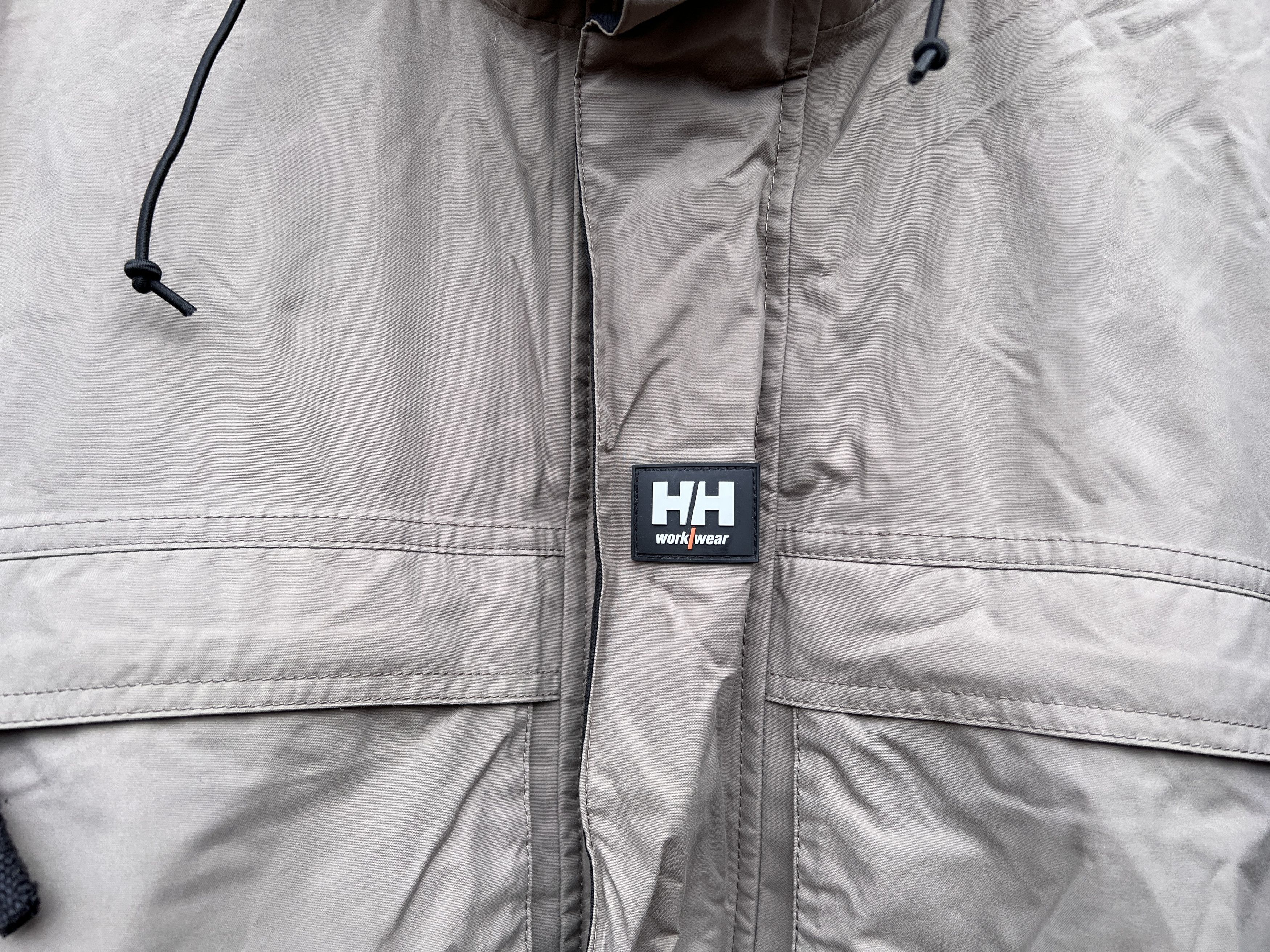 Helly Hansen × Vintage 💲RARE💲 Helly Hansen Vintage Work Wear Parka Jacket Small Size US S / EU 44-46 / 1 - 3 Thumbnail