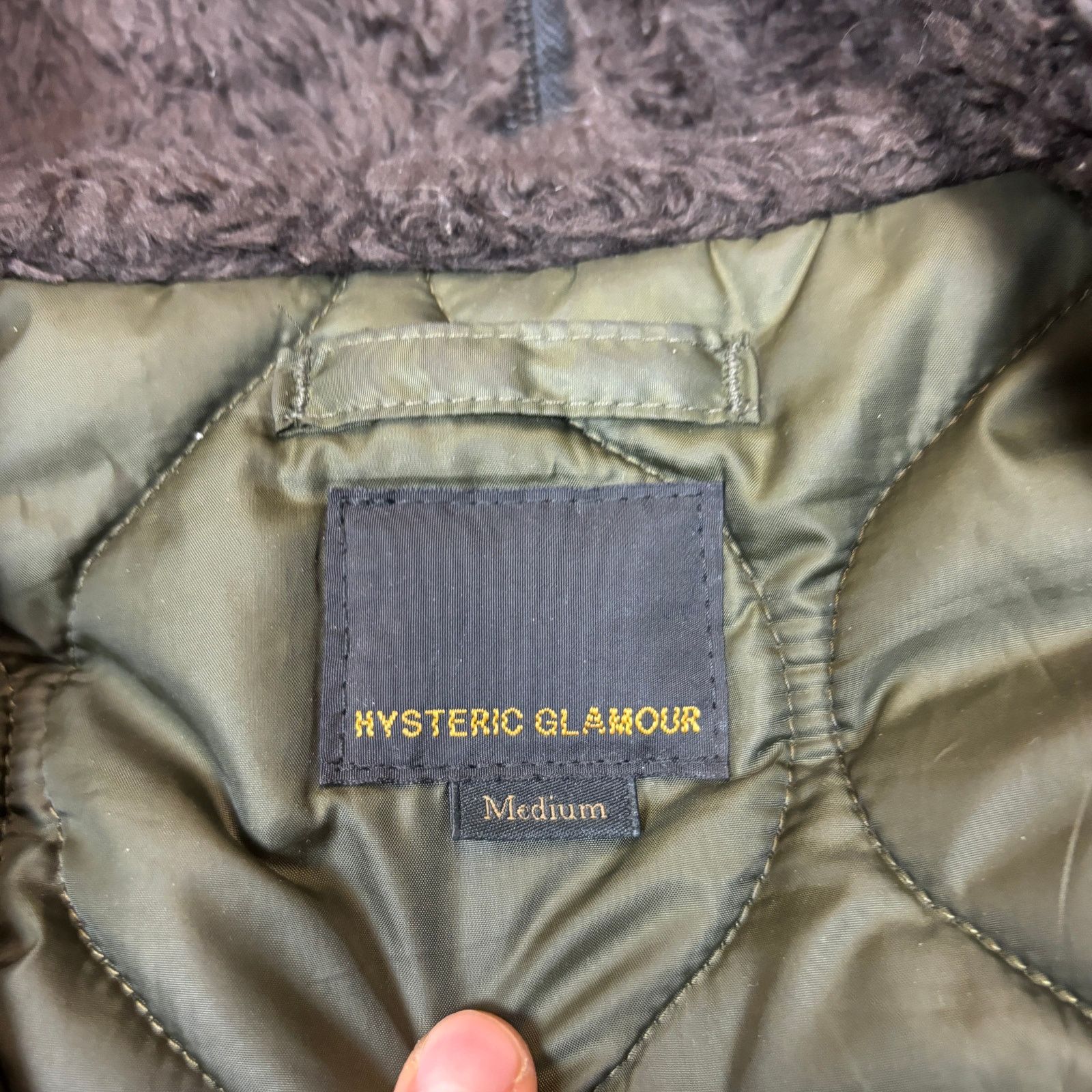 Hysteric Glamour Vintage Hysteric Glamour Camo Bomber Jacket Women's Medium Size M / US 6-8 / IT 42-44 - 4 Thumbnail