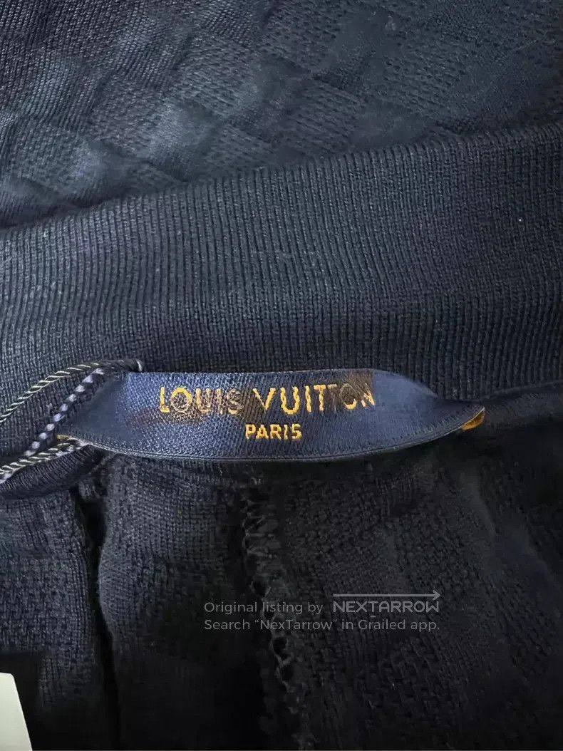 Louis Vuitton LOUIS VUITTON Damier Embossed Pants. Size US 44 / EU 60 - 3 Thumbnail
