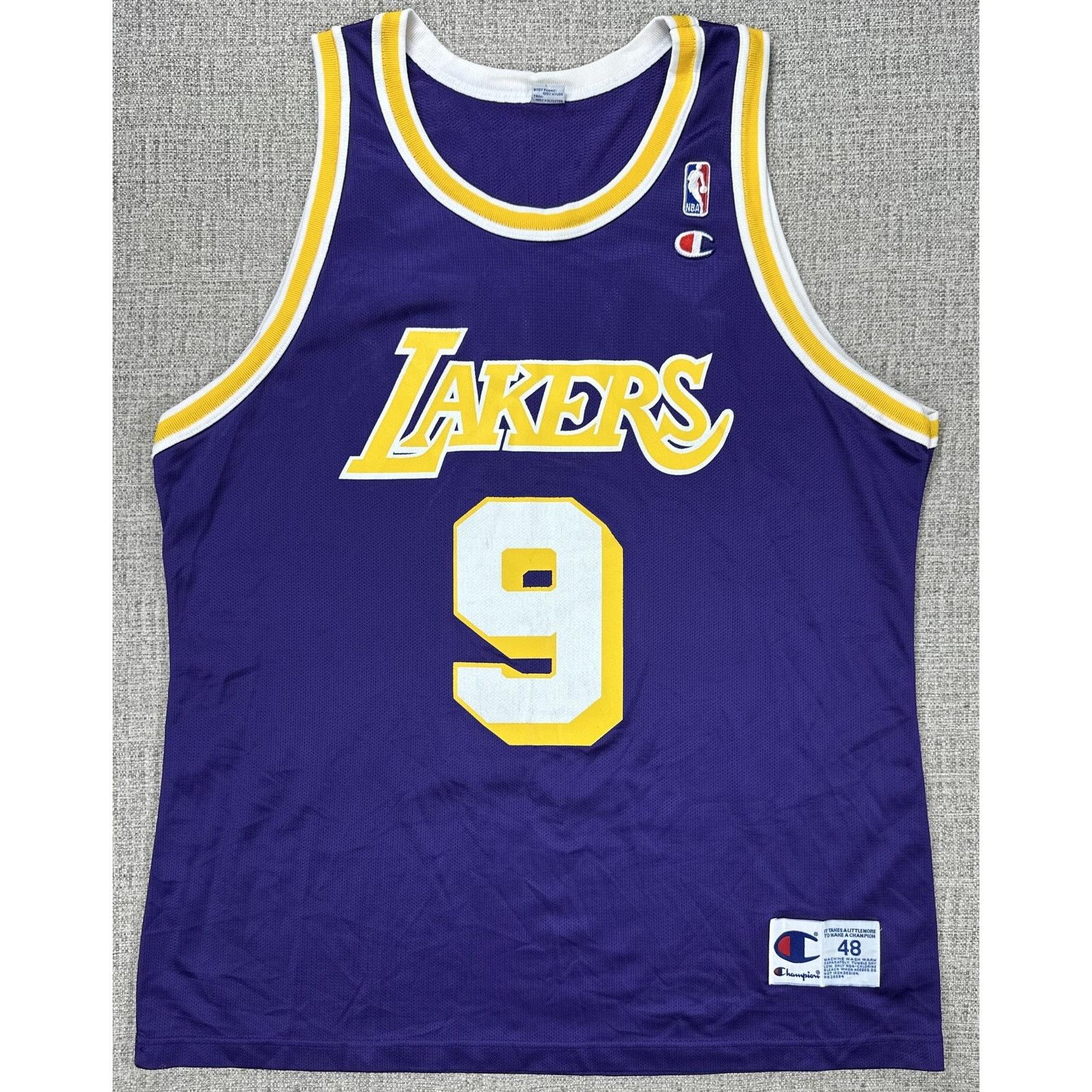 Champion Los Angeles Lakers Jersey 48 NBA Van Exel Champion 90s Clean Size US XL / EU 56 / 4 - 1 Thumbnail