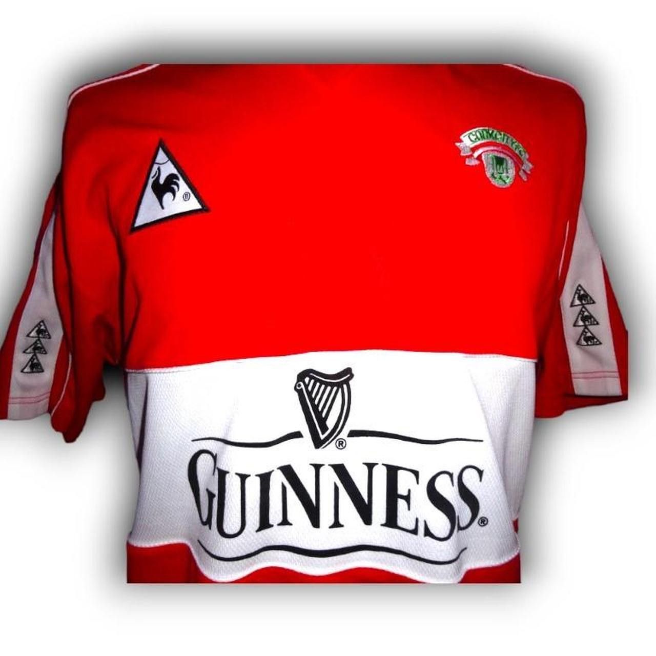 Le Coq Sportif Cork City 1999 2000 2001 Home Shirt Jersey Size US XL / EU 56 / 4 - 1 Thumbnail