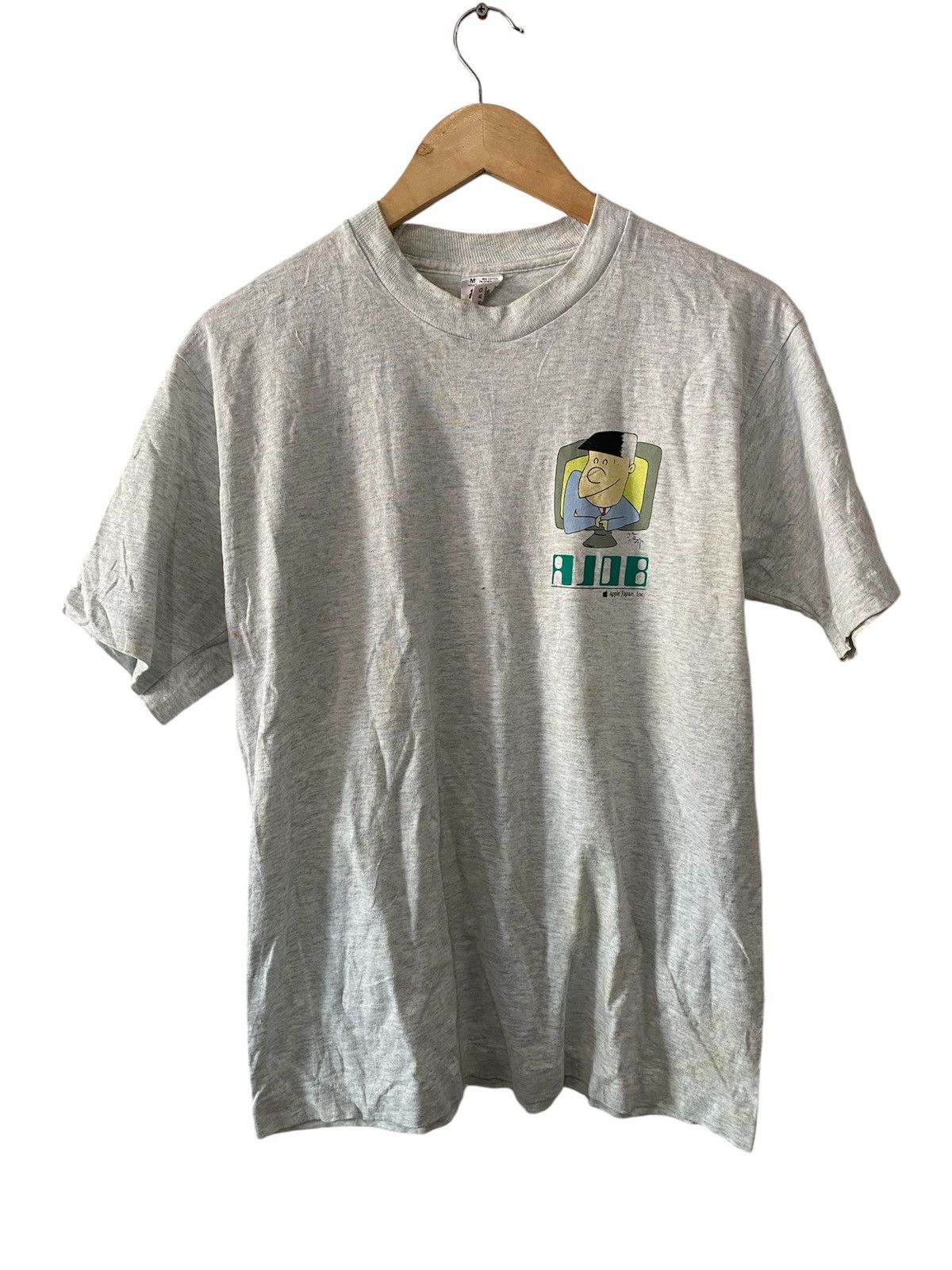 Apple × Fruit Of The Loom × Vintage Vintage Apple Japan Tee Size US M / EU 48-50 / 2 - 1 Thumbnail