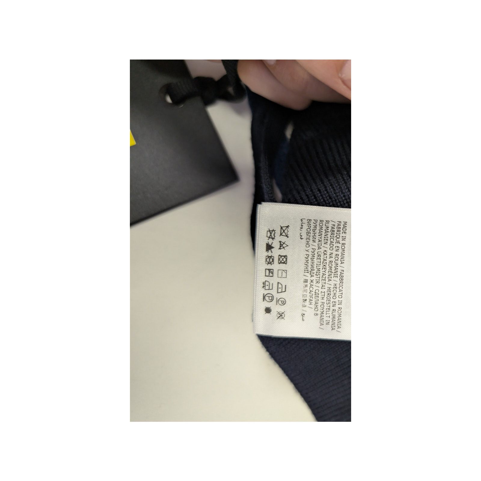 Moncler × Palm Angels o1rshd1 Knitwear Racing Track Pants in Navy Blue / White Size US 38 / EU 54 - 16 Thumbnail
