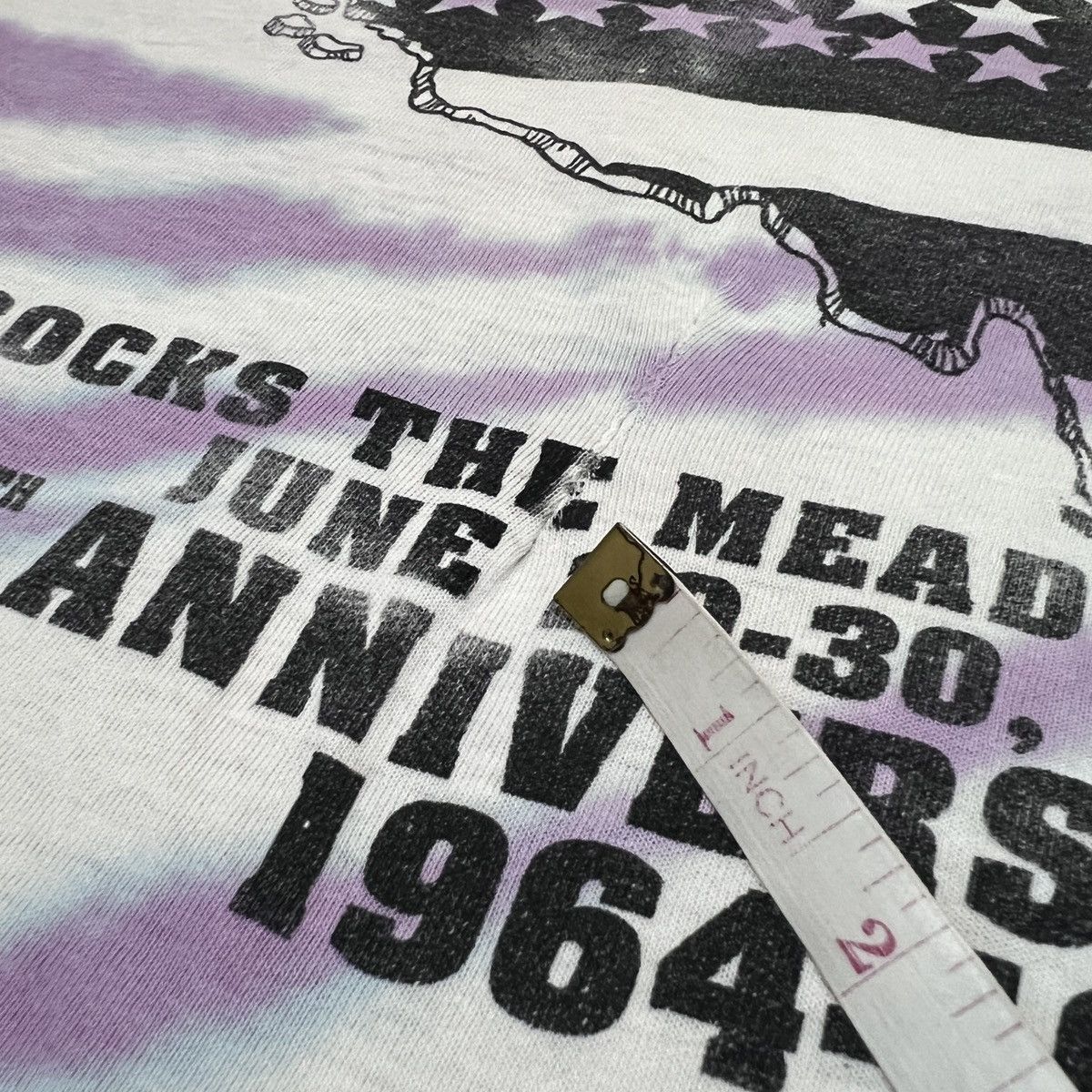 Band Tees × Vintage Vintage 80s 1989 THE WHO Tour Promo Tee 2XL Faded Size US XXL / EU 58 / 5 - 12 Thumbnail
