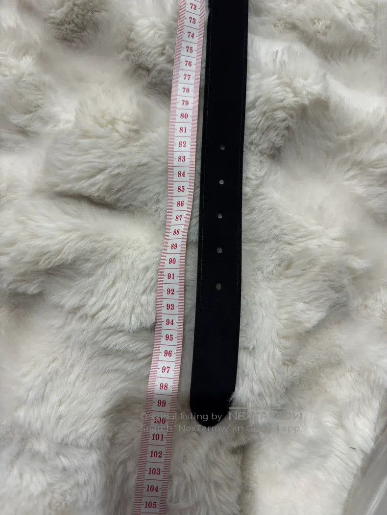 Saint Laurent Paris Saint Laurent Paris size 85 Black and Gold Logo Belt Size ONE SIZE - 9 Thumbnail
