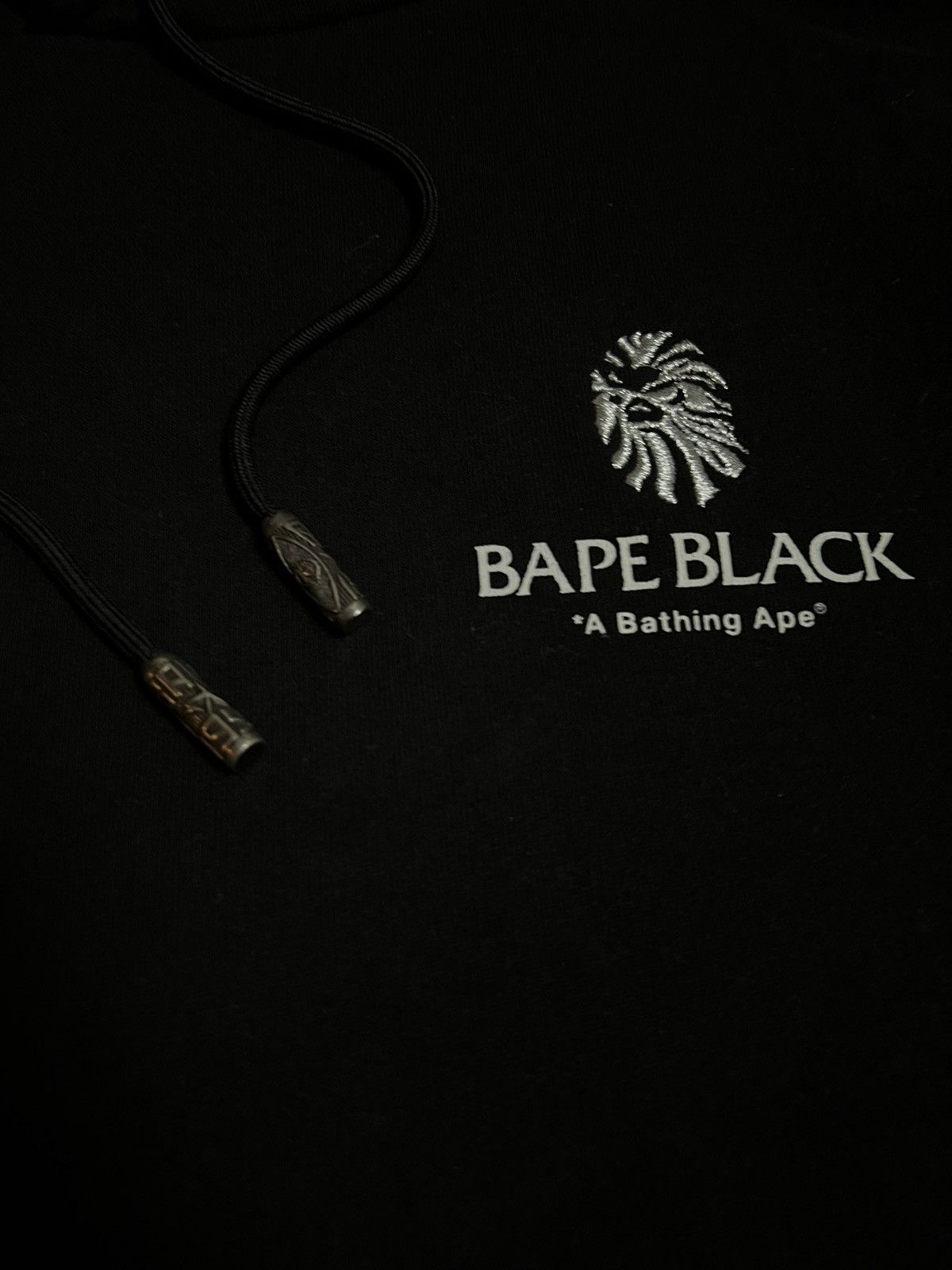 Bape BAPE Black by A Bathing Ape Black Crystal Pullover Hoodie Size US M / EU 48-50 / 2 - 3 Thumbnail