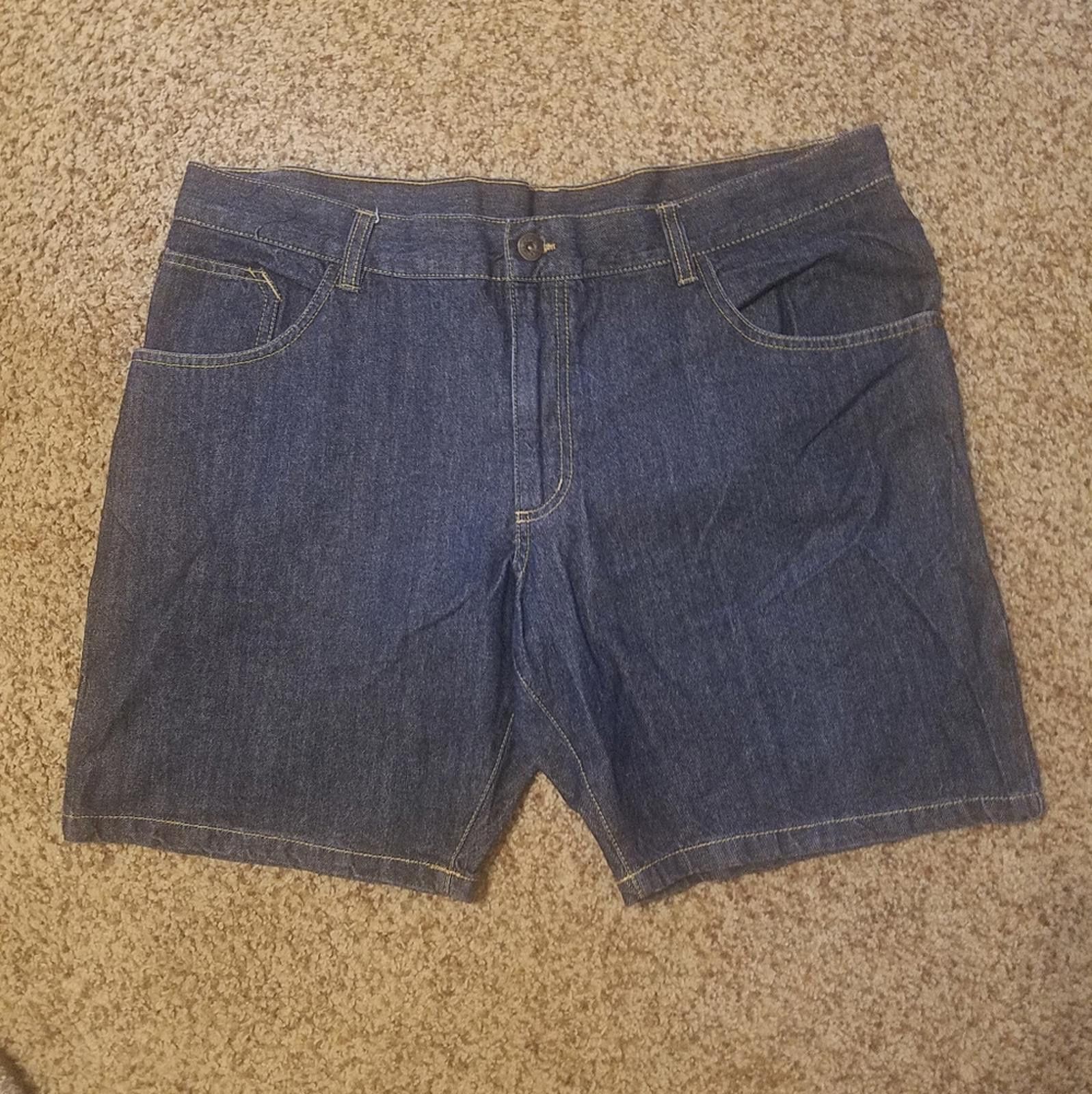 Designer Ronley Denim Blue Women's Shorts XL Size 40" / US 18 - 2 Thumbnail