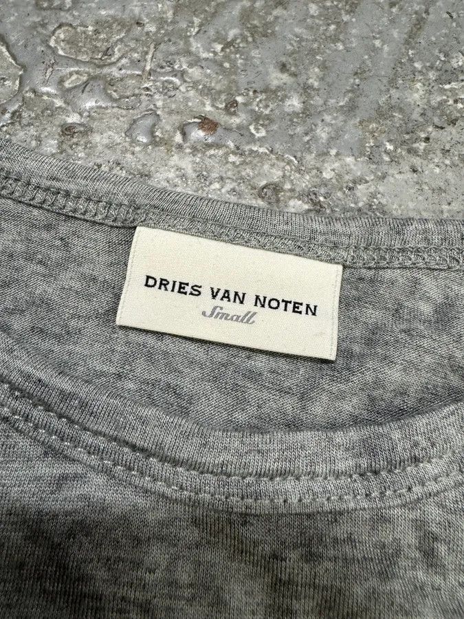 Dries Van Noten Dries Van Noten Grey Contemporary Longsleeves Size S / US 4 / IT 40 - 3 Thumbnail