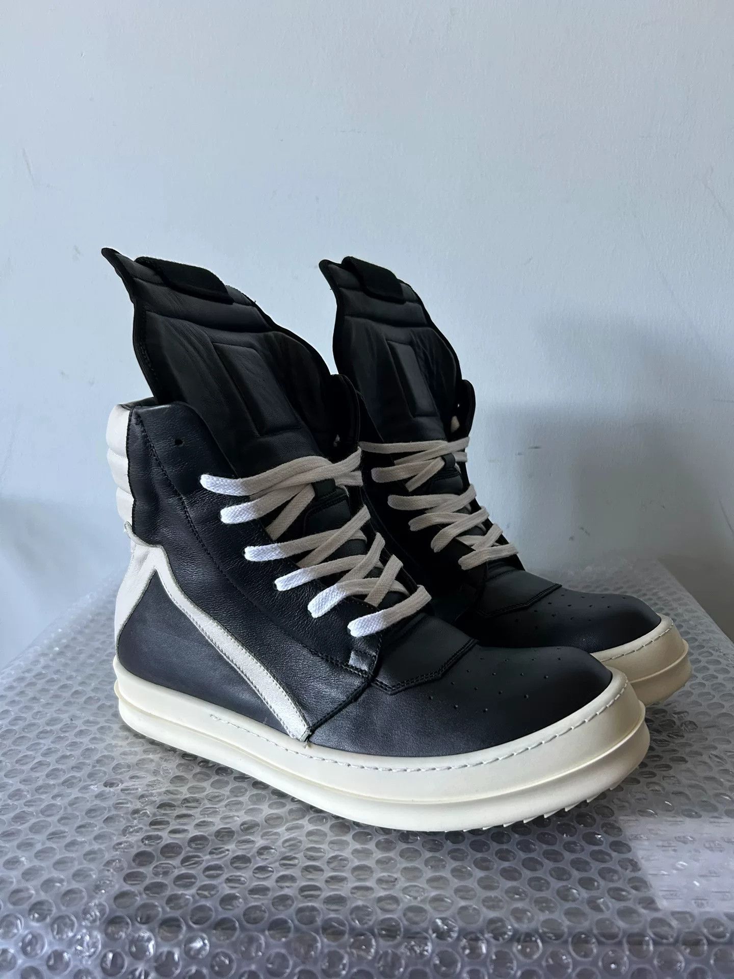 Rick Owens Rick Owens Leather Shoes Size 38 Size US 5 / EU 37 - 1 Thumbnail
