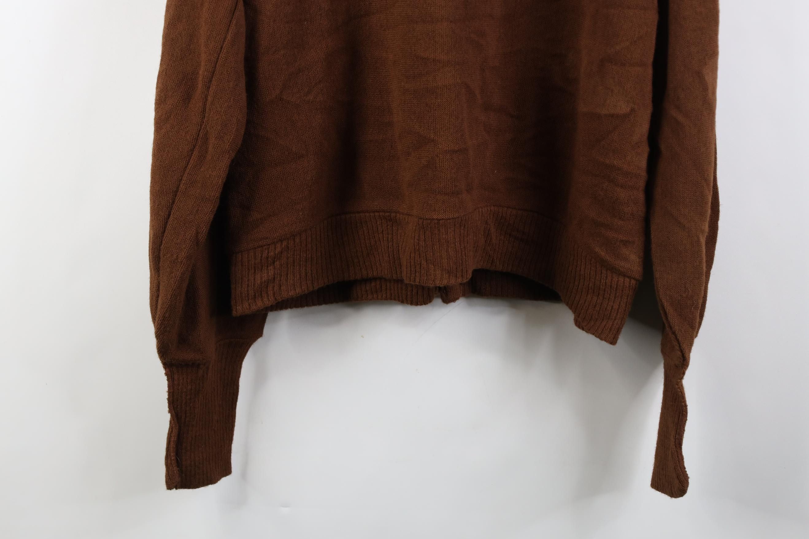 Vintage Vintage 50s 60s Streetwear Cobain Knit Cardigan Sweater USA Size US XL / EU 56 / 4 - 15 Thumbnail