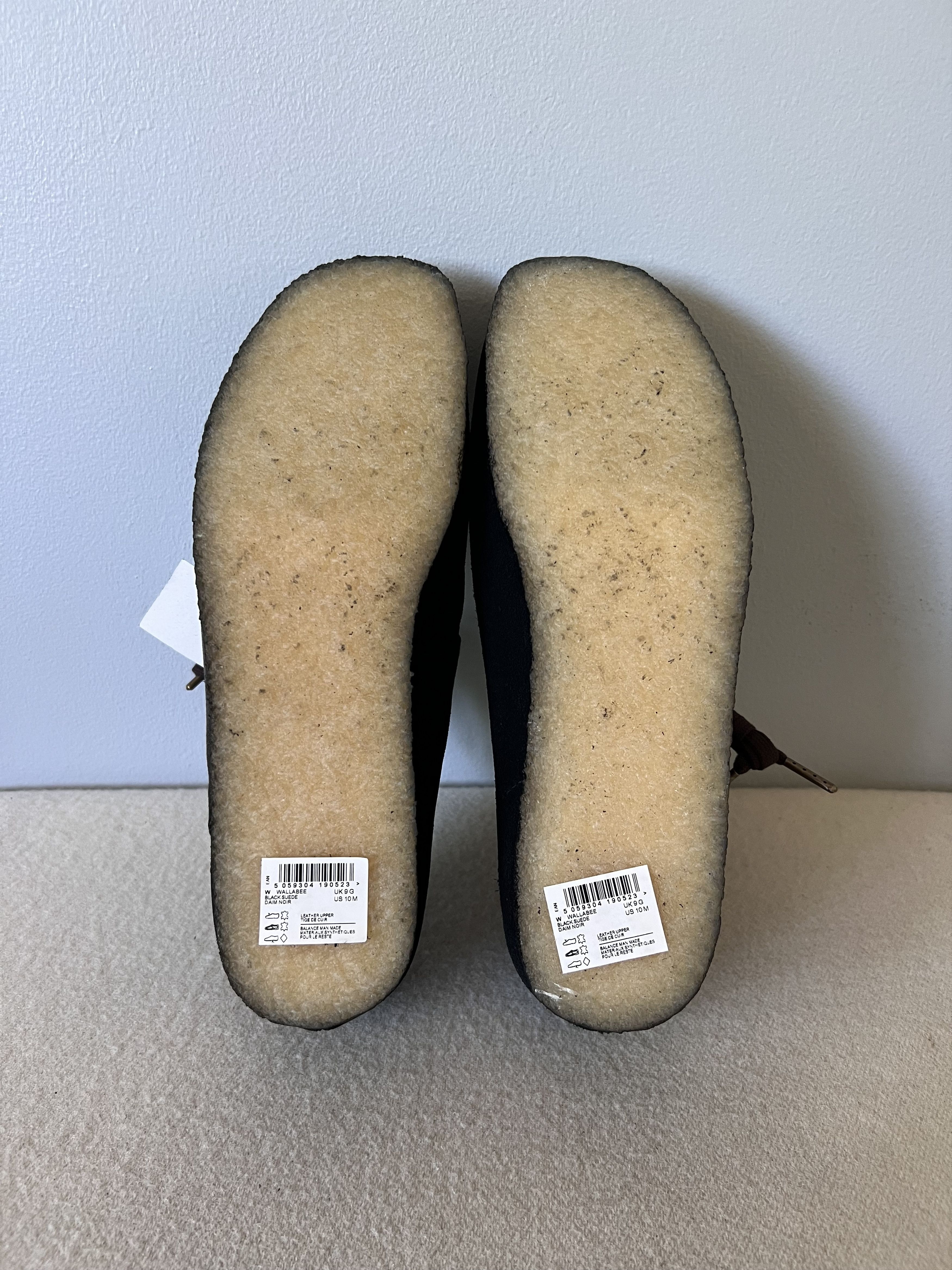 Clarks × JiyongKim JiyongKim Clarks Sun Bleached Wallabee in Black Suede Size US 10 / EU 43 - 6 Thumbnail