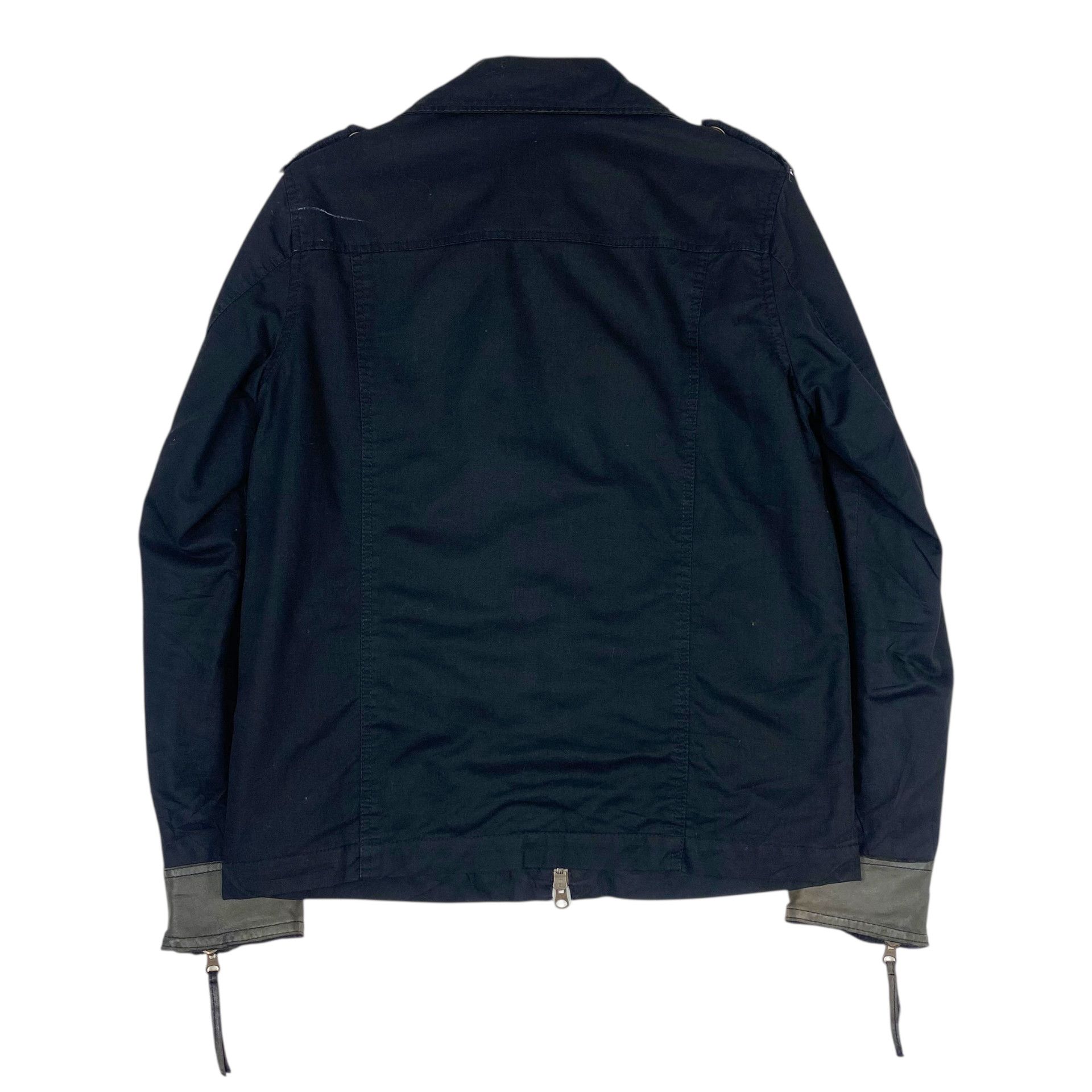 If Six Was Nine 💥BURDEN BIKER ZIPPER JACKET SHEEPSKIN POCKET Size US M / EU 48-50 / 2 - 7 Thumbnail