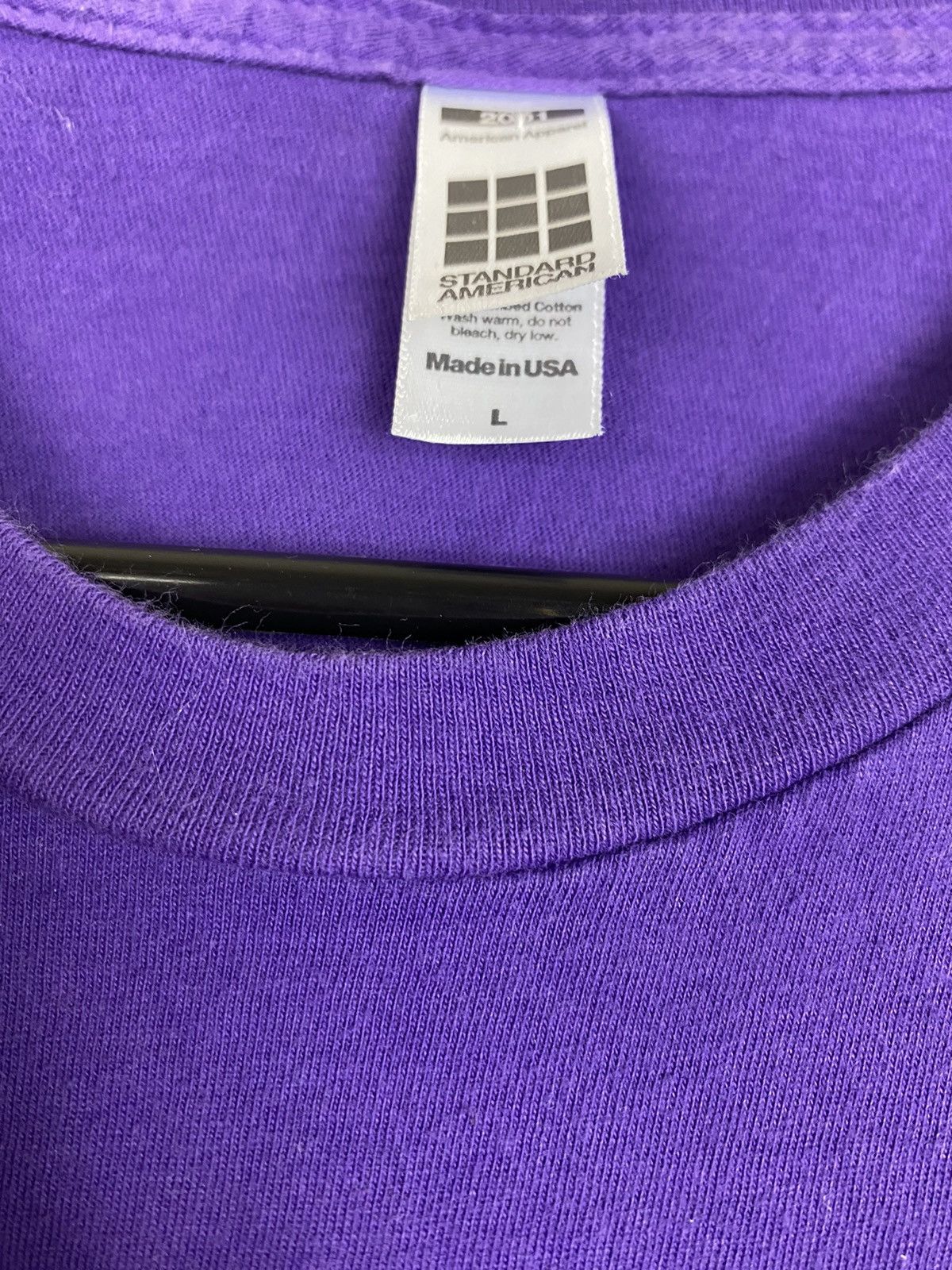 Vintage The Rats Hole 1979 Purple T shirt Tee Size US L / EU 52-54 / 3 - 4 Thumbnail