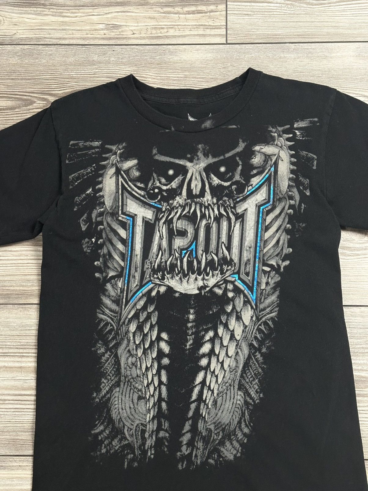 Affliction Crazy Y2K Tapout Grunge T Shirt Size US S / EU 44-46 / 1 - 2 Thumbnail
