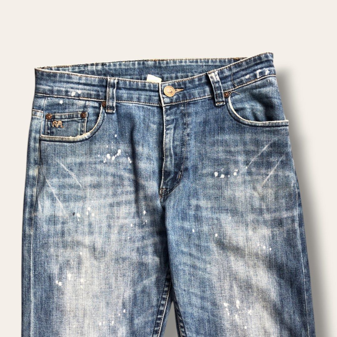 RRL Ralph Lauren × Vintage Vintage double RL denim Size US 31 - 3 Thumbnail