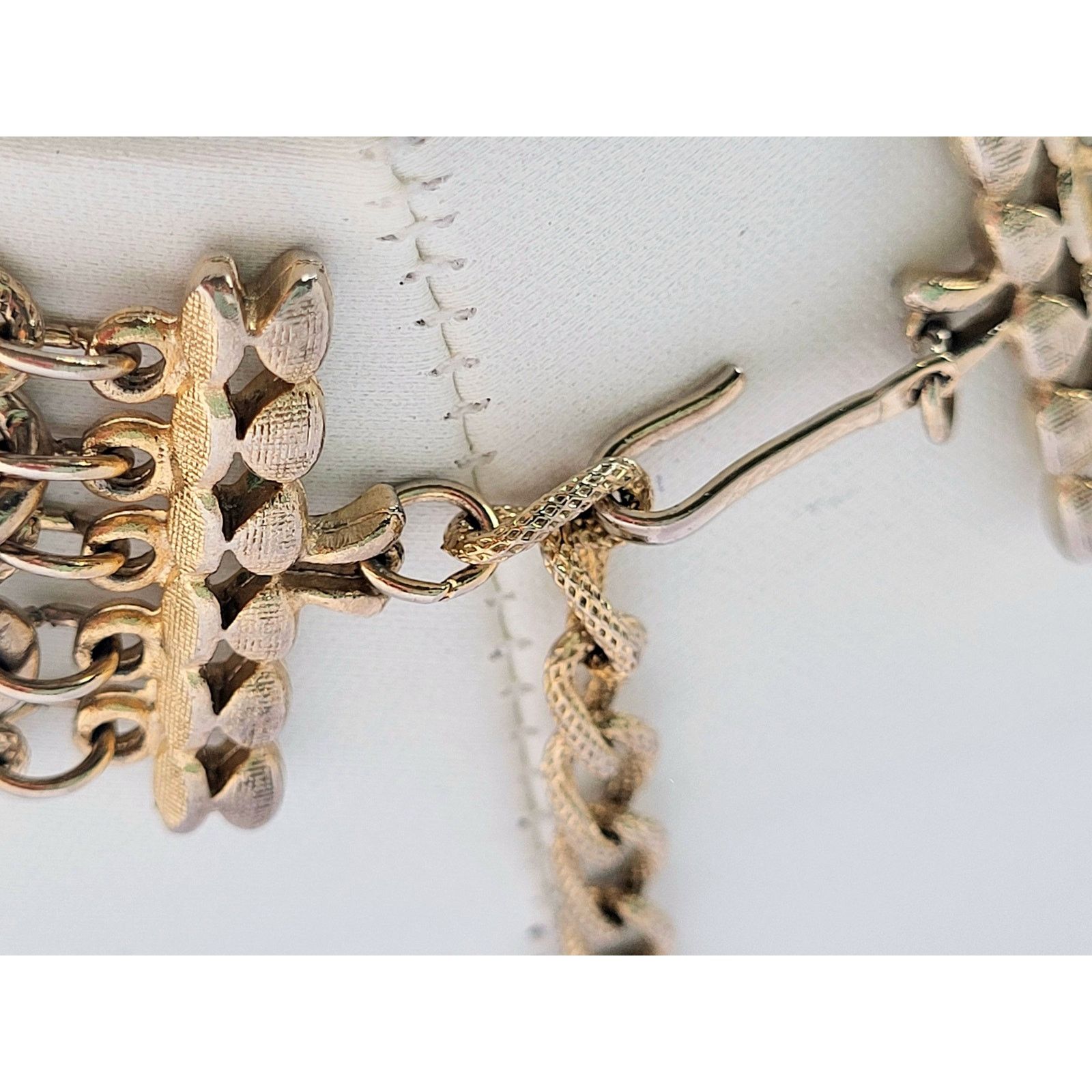 Other 1960s Vintage Coro Signed 5-strand Necklace Gold Tone MCM Size ONE SIZE - 4 Thumbnail