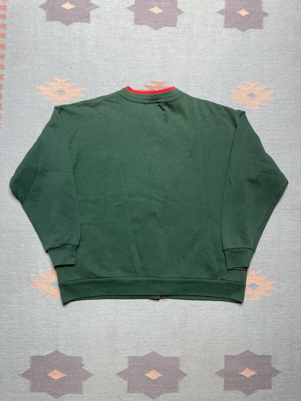 Vintage morning sun sweatshirt button front sweater cardinal bird L Size US L / EU 52-54 / 3 - 8 Thumbnail