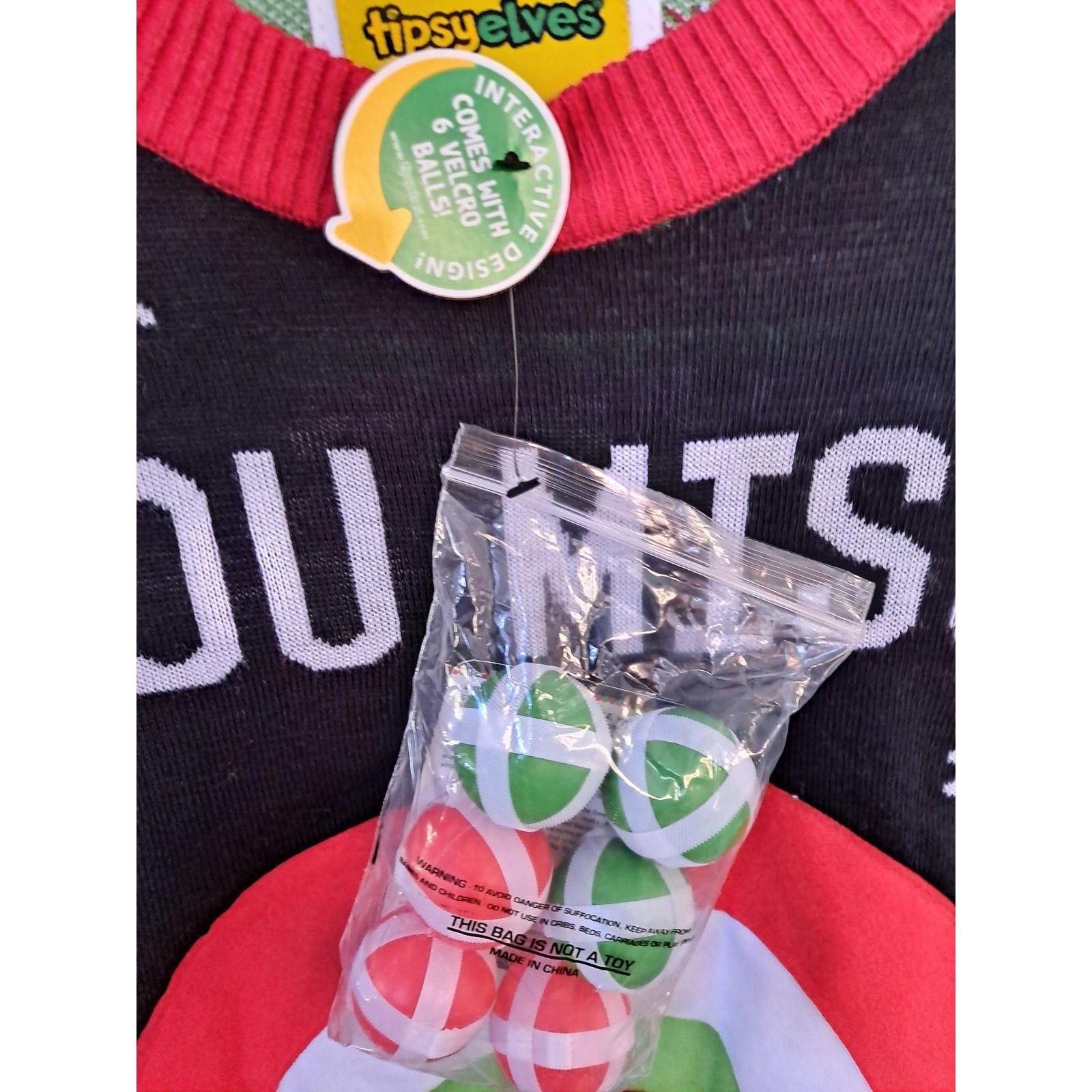 Tipsy Elves NWT Tipsy Elf You Miss You Drink Christmas Sweater Size Medi Size US M / EU 48-50 / 2 - 2 Thumbnail