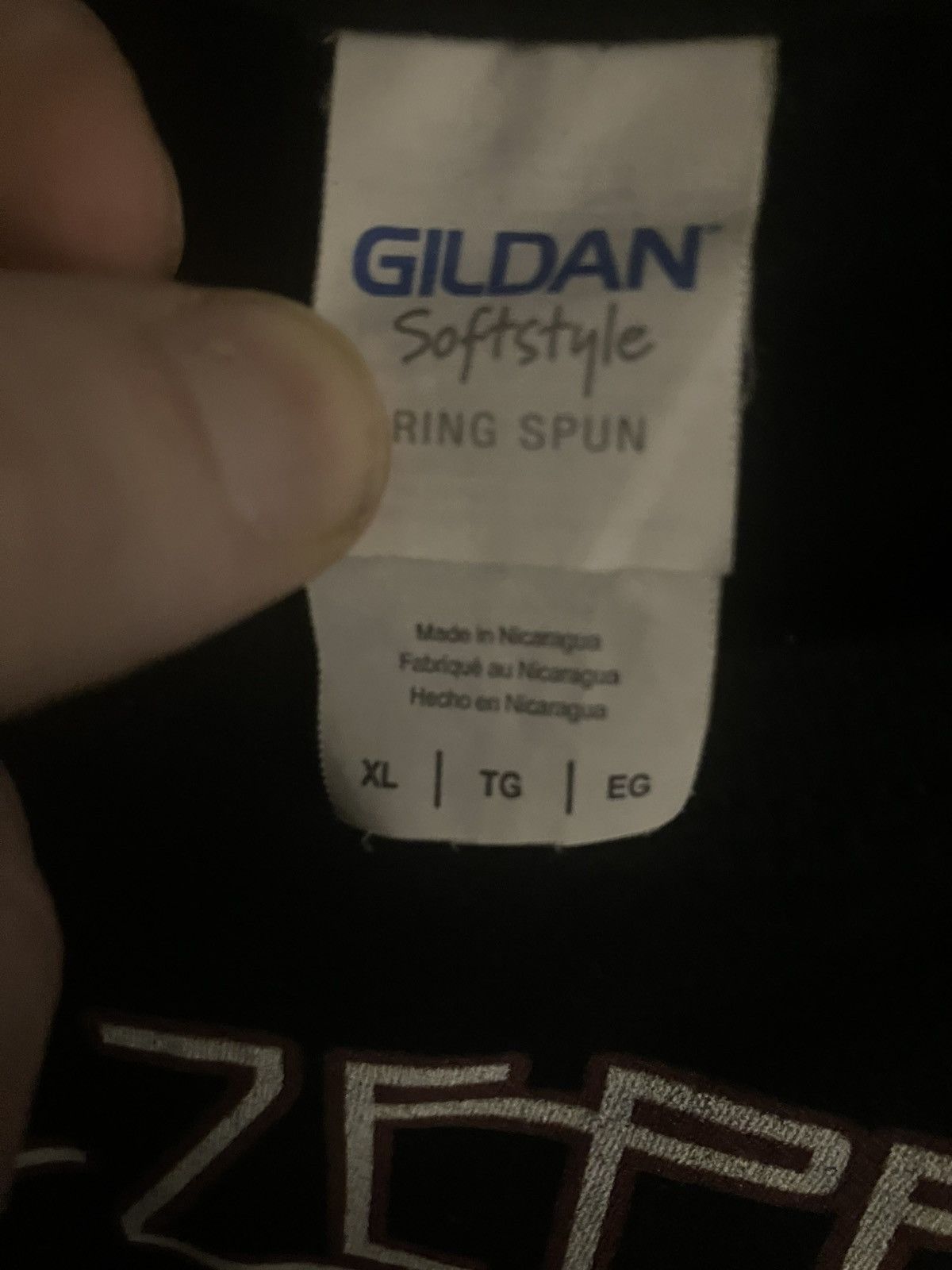 Gildan Vintage Led Zeppelin miami hurricanes graphic logo Shirt XL Size US XL / EU 56 / 4 - 3 Thumbnail