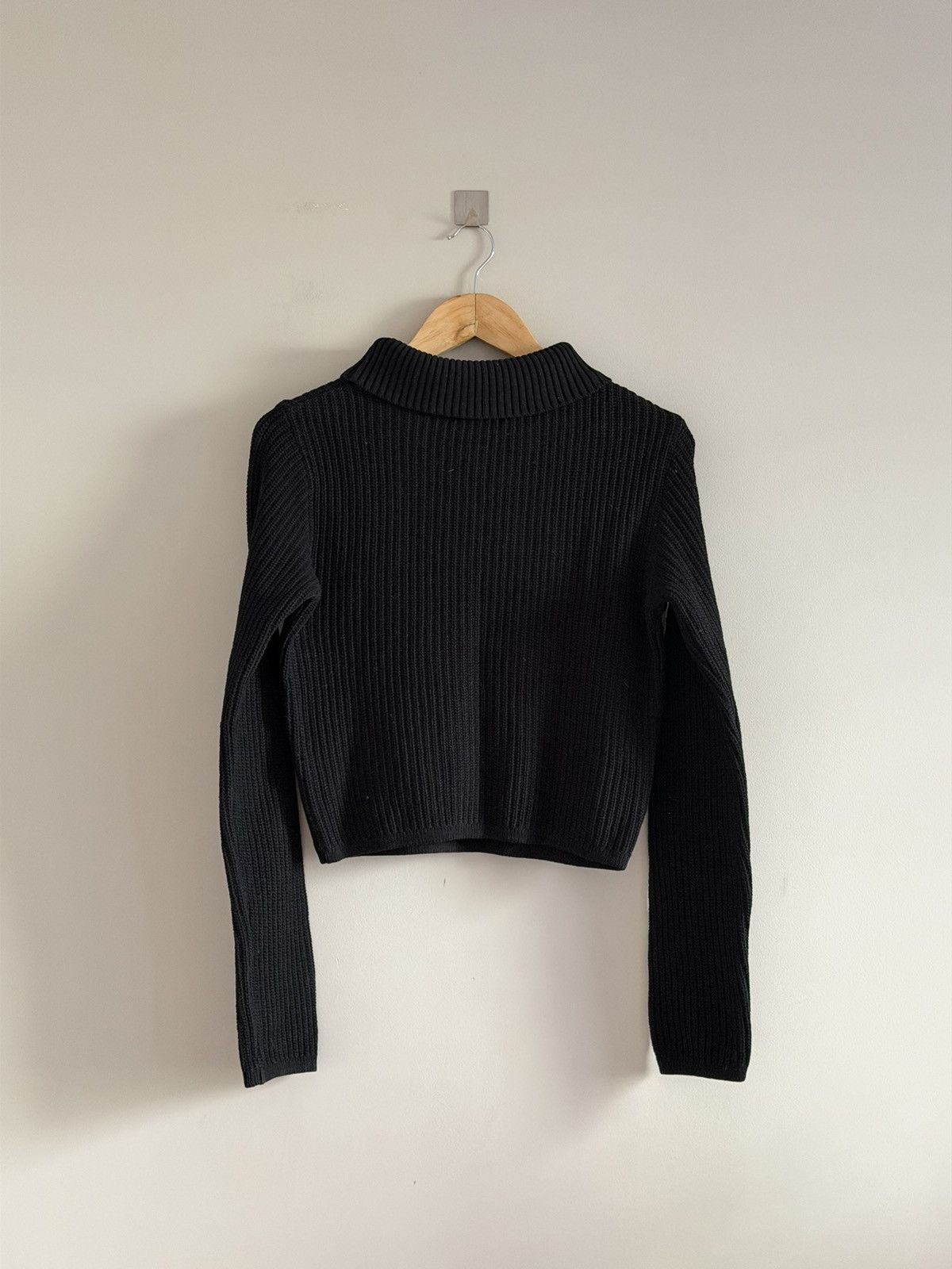 Ivan Grundahl Ivan Grundahl Ribbed Cropped Turtleneck Size S / US 4 / IT 40 - 7 Thumbnail