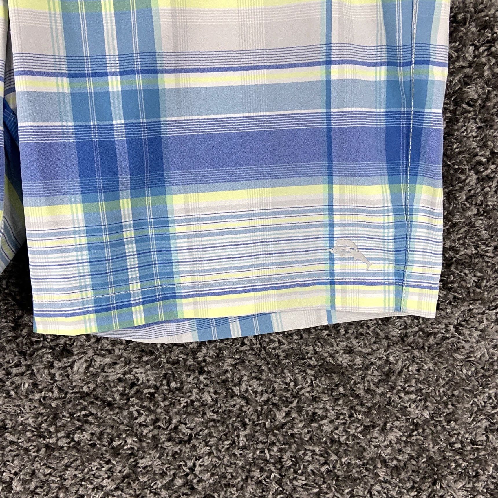 Tommy Bahama Tommy Bahama Shorts Chino Men 40 Blue Plaid Vintage? (if not vintage) Use: Tommy Bahama Blue Green Plaid Shorts Men 40 Blue Plaid Chino for Men Size US 40 / EU 56 - 2 Thumbnail
