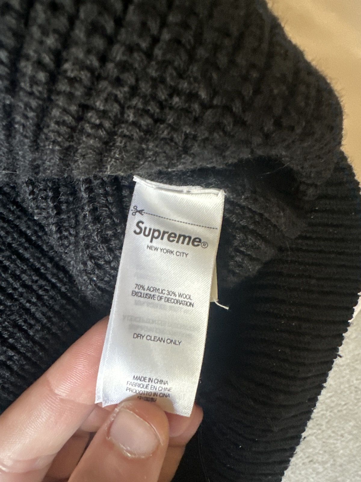 Supreme Supreme Small Box Polo Sweater Black Size Large Size US L / EU 52-54 / 3 - 4 Thumbnail