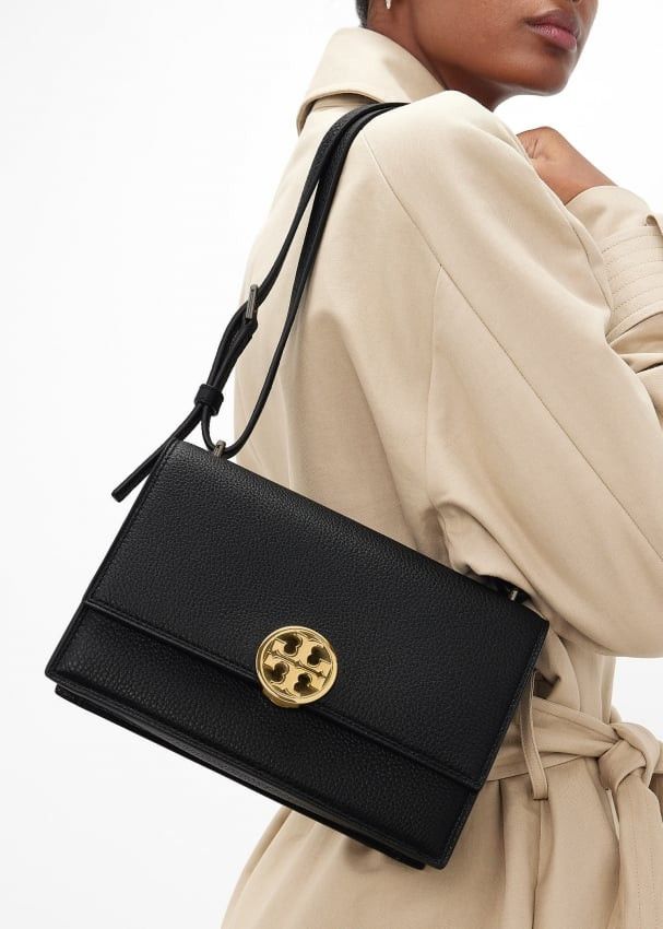 Tory Burch o1s22i1n1024 Size: OS / Miller Shoulder Bag in Black Size ONE SIZE - 2 Thumbnail