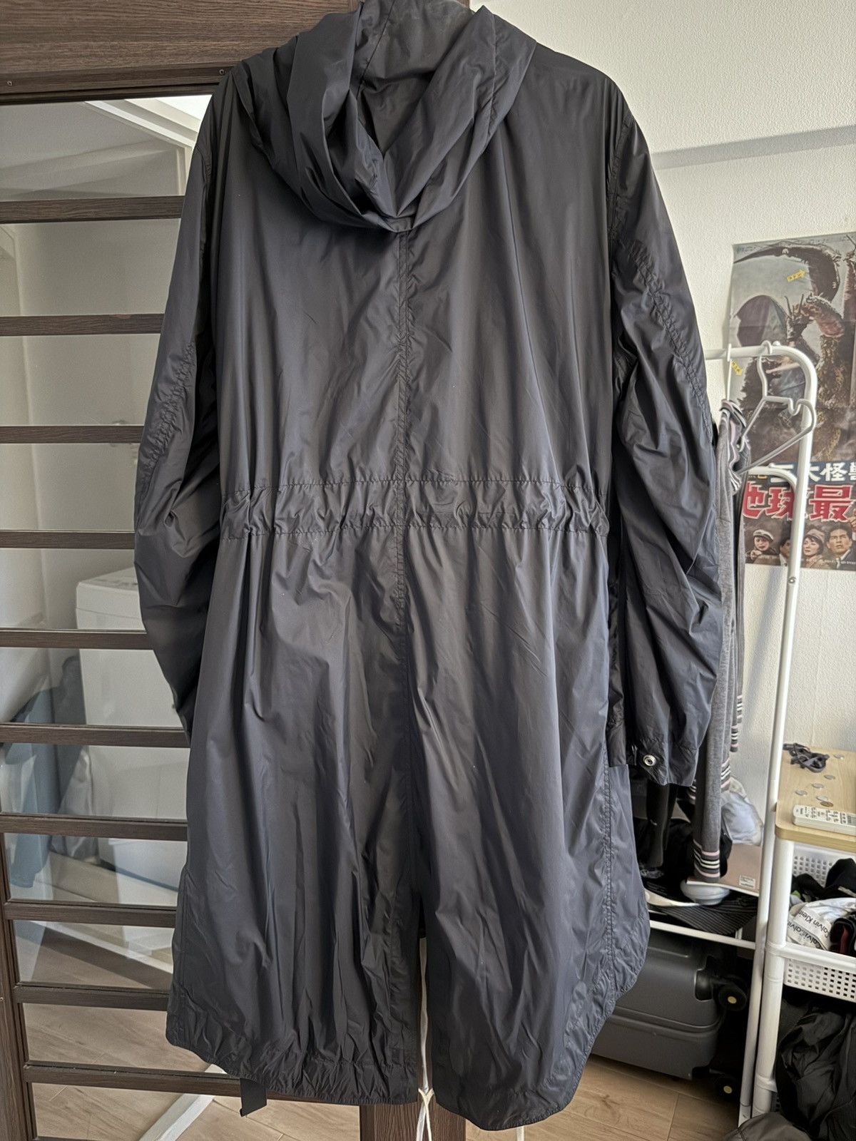 Rick Owens DRKSHDW BY RICK OWENS JUMBO FISHTAIL COAT Size US M / EU 48-50 / 2 - 4 Thumbnail