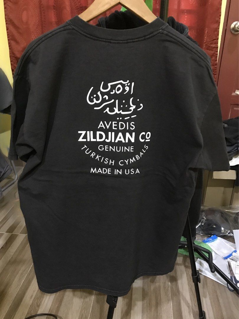 Vintage Vintage 00s Zildjian instrument T-shirt Size US L / EU 52-54 / 3 - 2 Thumbnail
