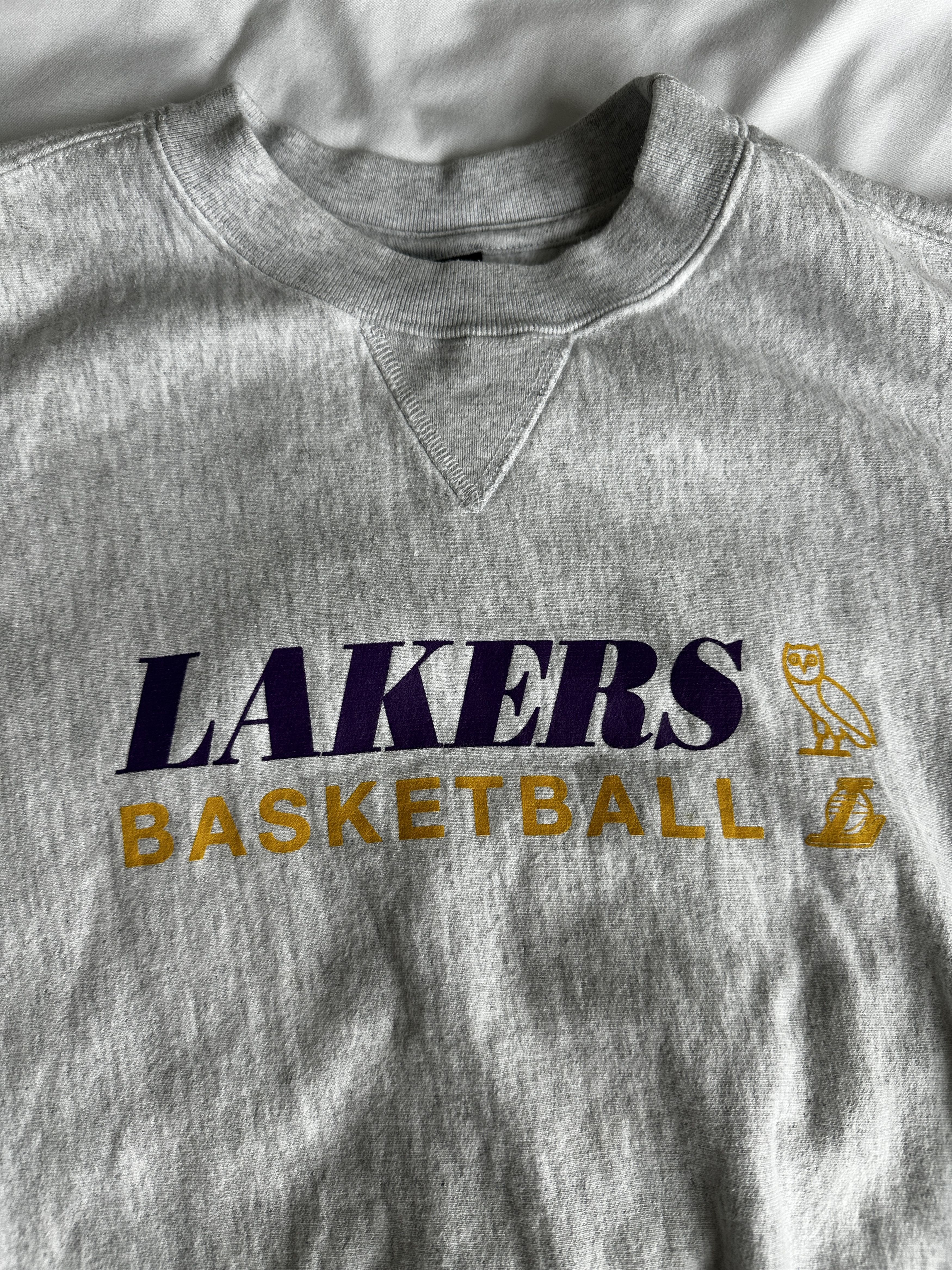 NBA × October's Very Own Octobers Very Own x Lakers x NBA Crewneck Sweatshirt Size US L / EU 52-54 / 3 - 2 Thumbnail