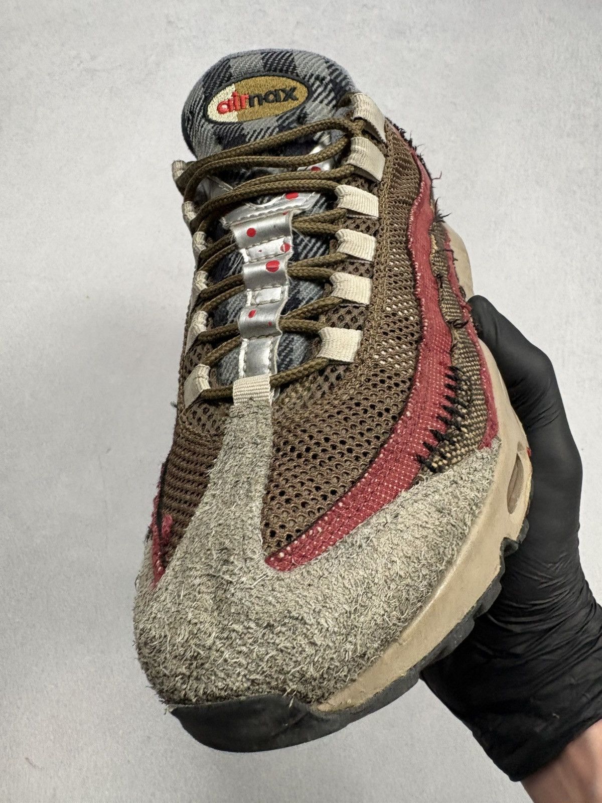 Nike Nike Air Max 95 Freddy Krueger Horror Distressed Sneakers 41 Size US 8 / EU 41 - 18 Thumbnail