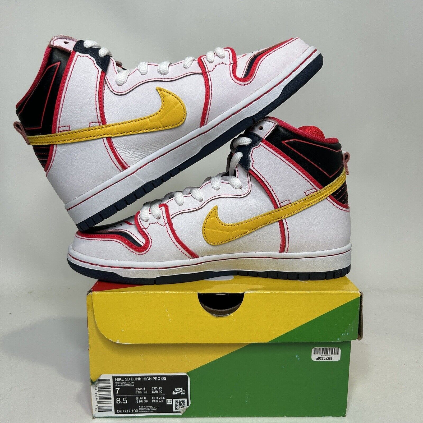 Nike Nike SB Dunk High Pro QS “RX-0 Unicorn Gundam” 2024 Size US 7 / EU 40 - 3 Thumbnail