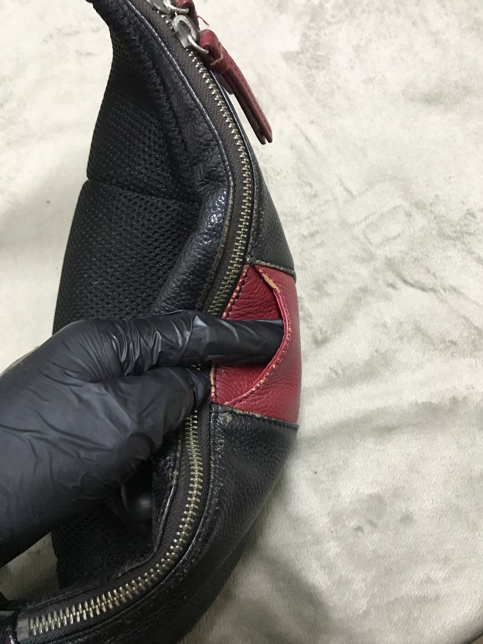 Japanese Brand × Takeo Kikuchi Takeo Kikuchi Leather Waist Bag Size ONE SIZE - 6 Thumbnail