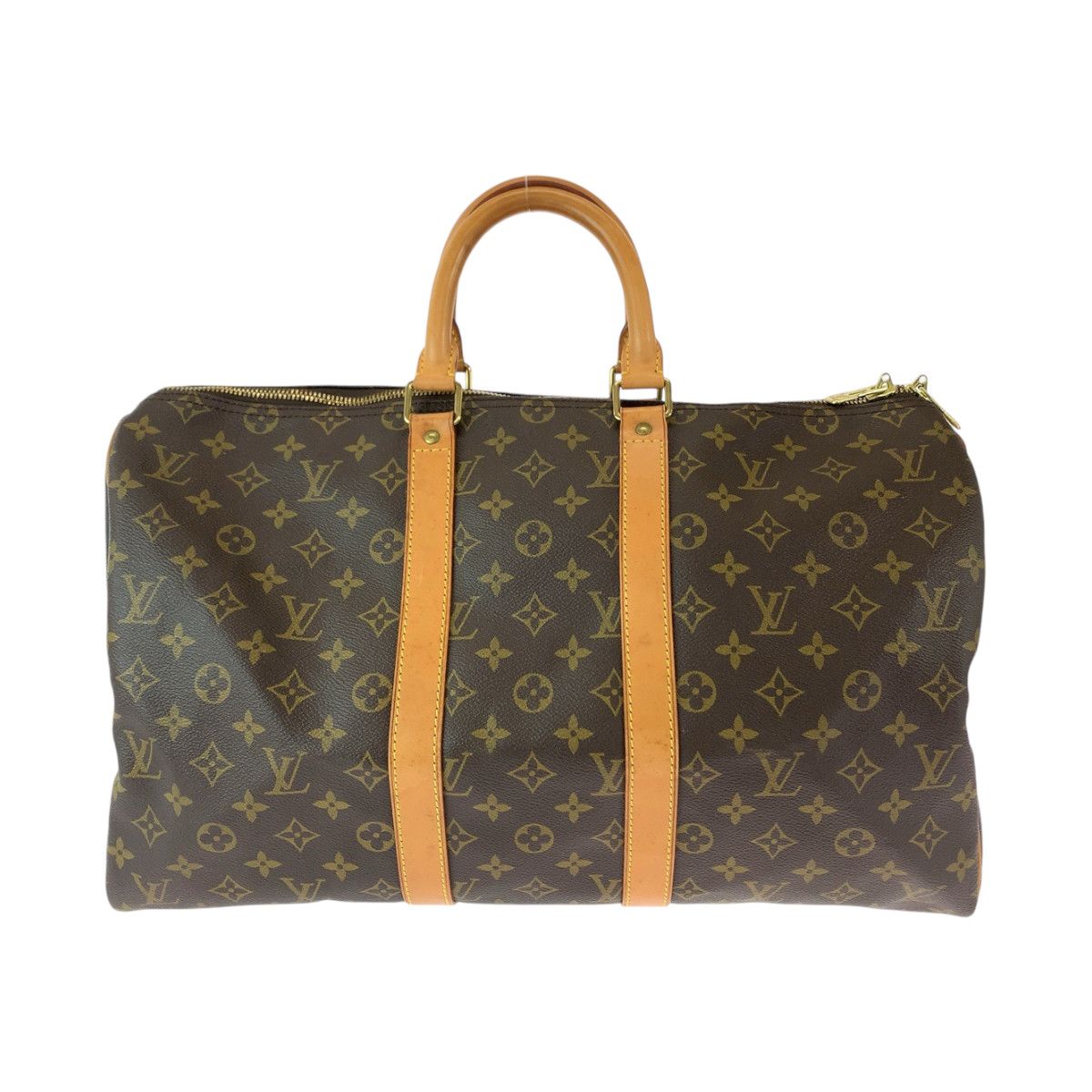 Louis Vuitton Louis Vuitton Louis Vuitton Monogram Keepall 45 Boston Bag Canvas Travel Bag M41428 in Very Good Condition Size ONE SIZE - 1 Thumbnail