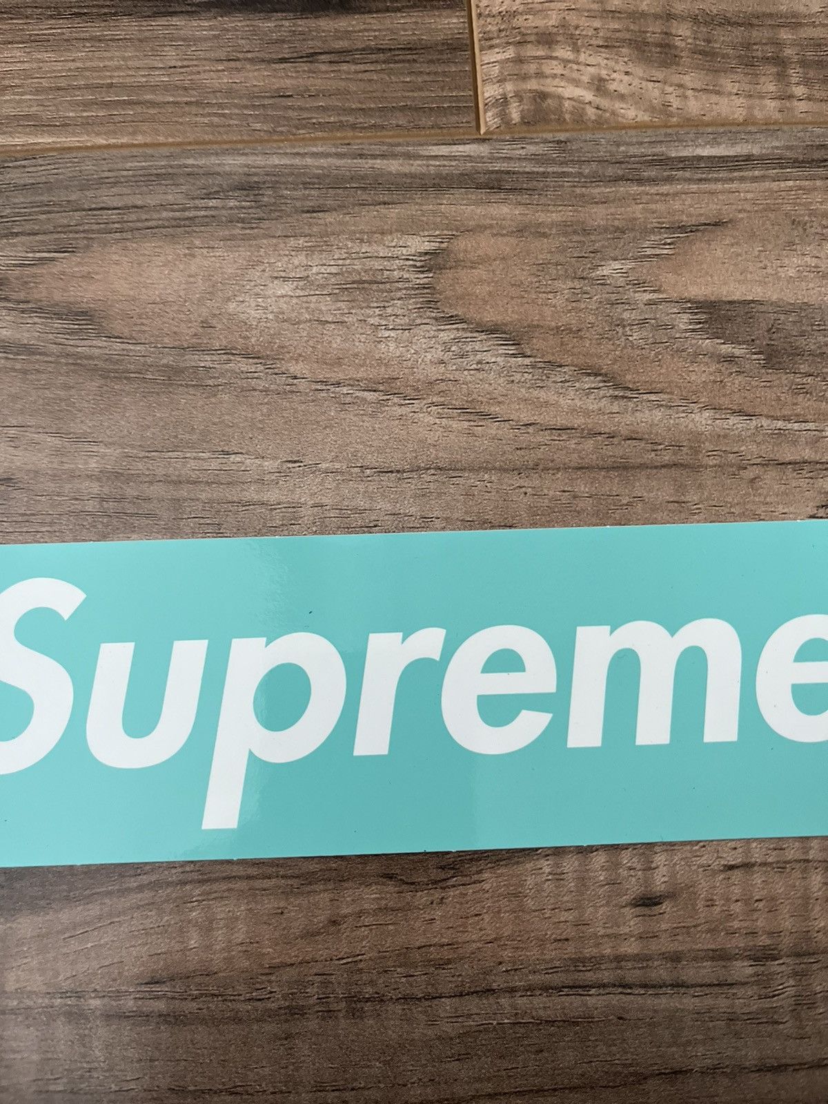 Supreme × Tiffany & Co. Supreme Tiffany & Co Box Logo Sticker Size ONE SIZE - 3 Thumbnail