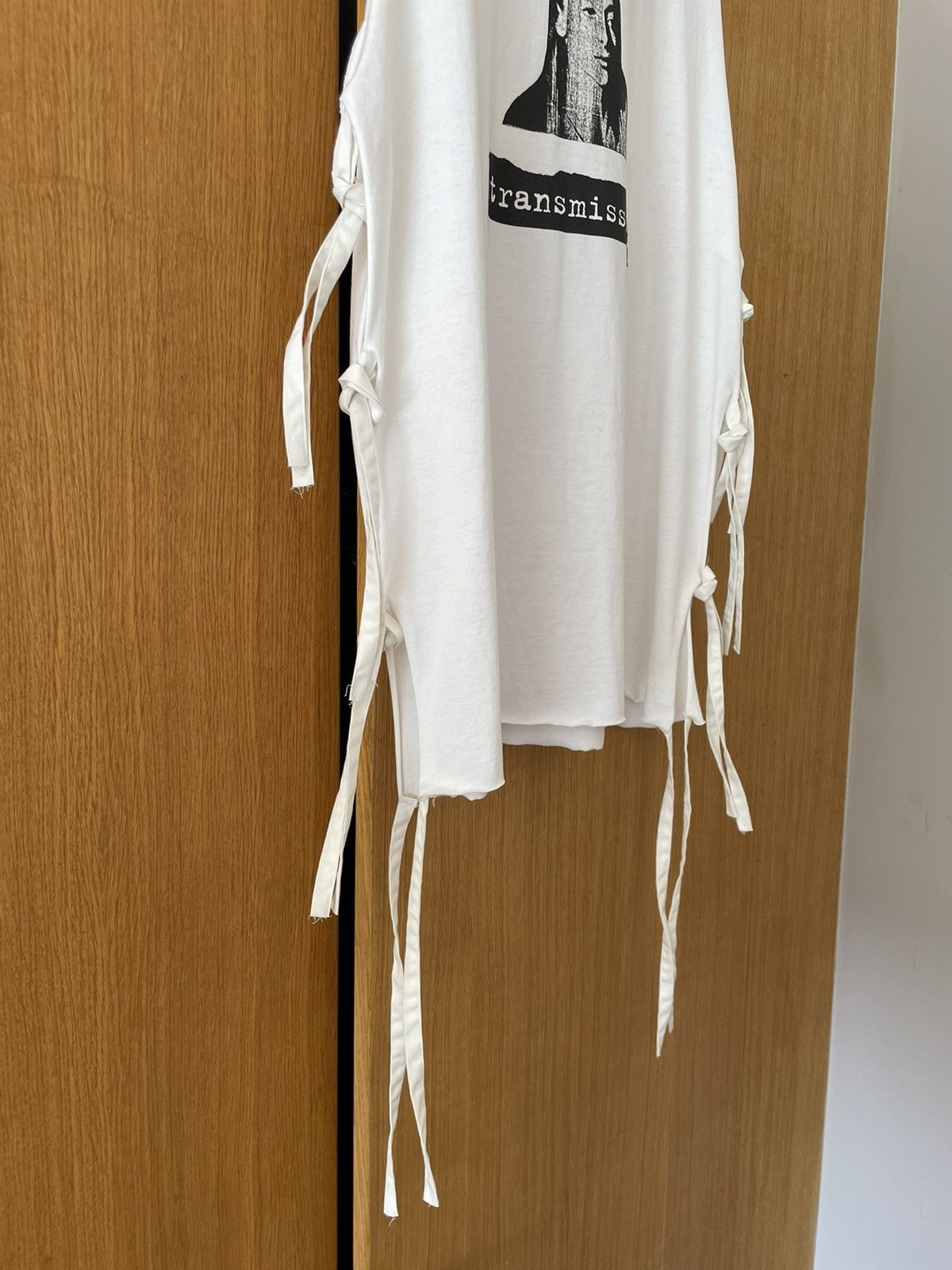 Raf Simons SS2005 Wave Transmission Tie Top Size US M / EU 48-50 / 2 - 7 Thumbnail