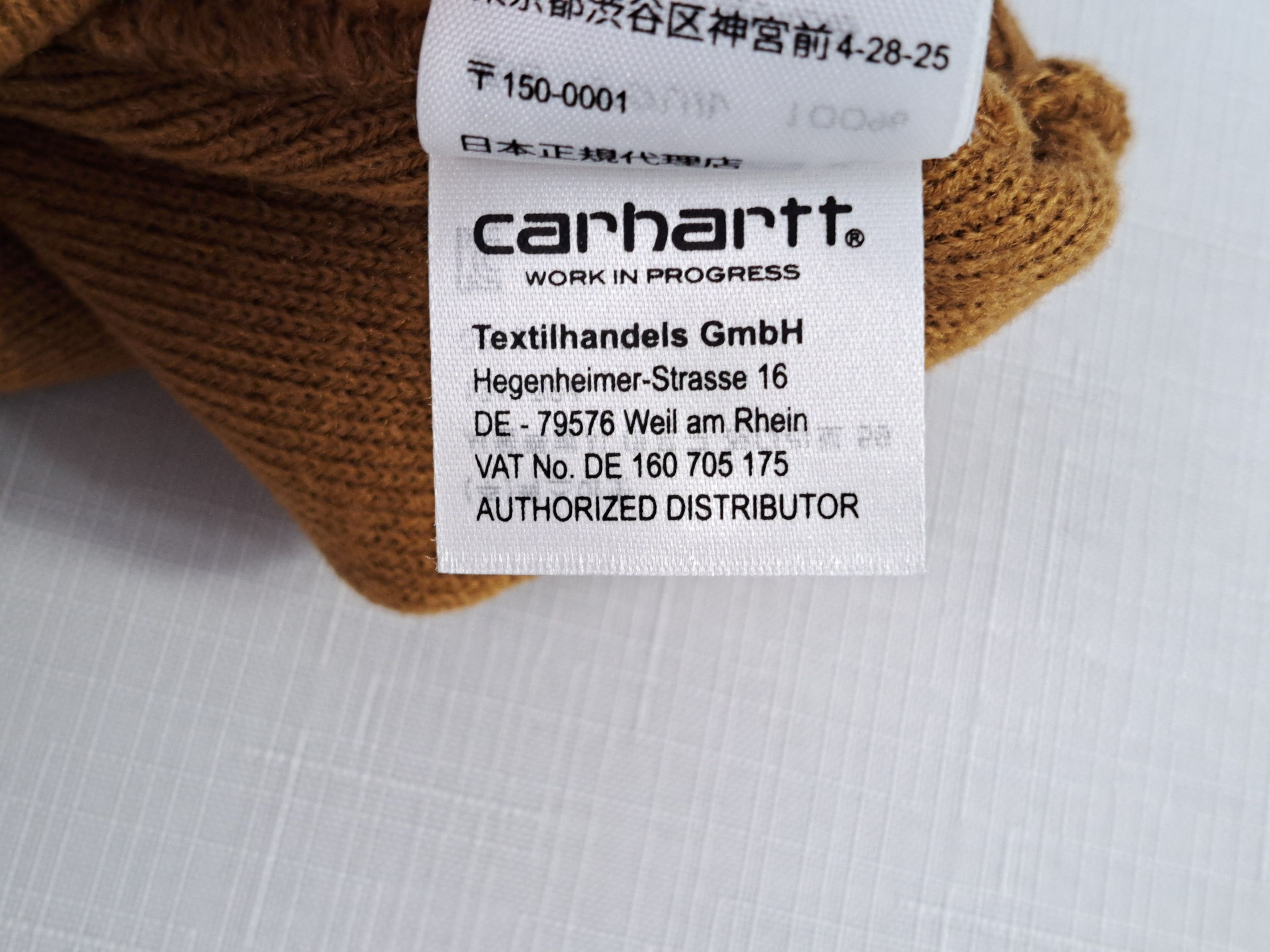Carhartt Carhartt embroidered logo mustard hat. Size ONE SIZE - 7 Thumbnail