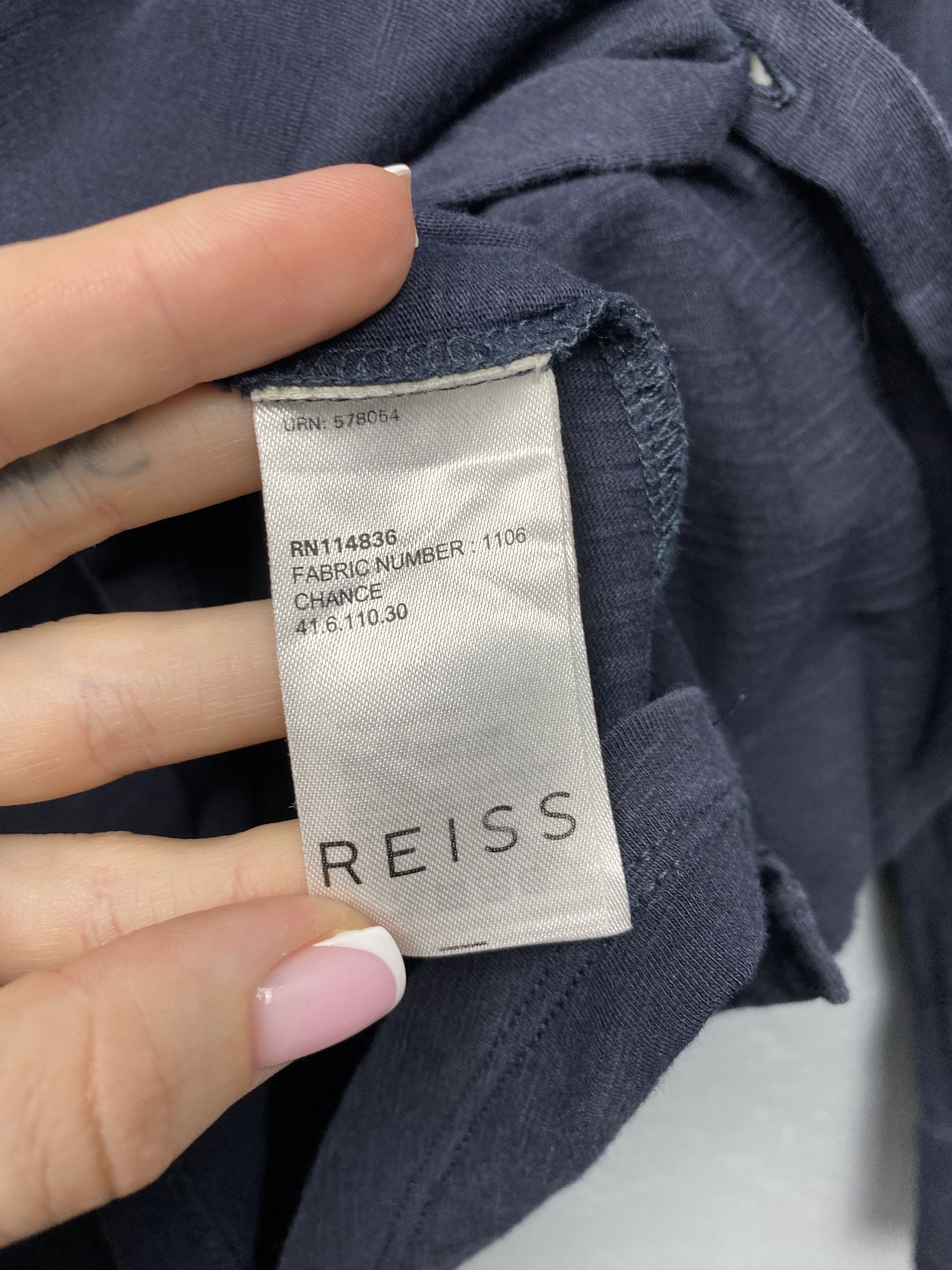 Reiss Reiss Vintage Mens Long Sleeve Polo Shirt Size US M / EU 48-50 / 2 - 4 Thumbnail