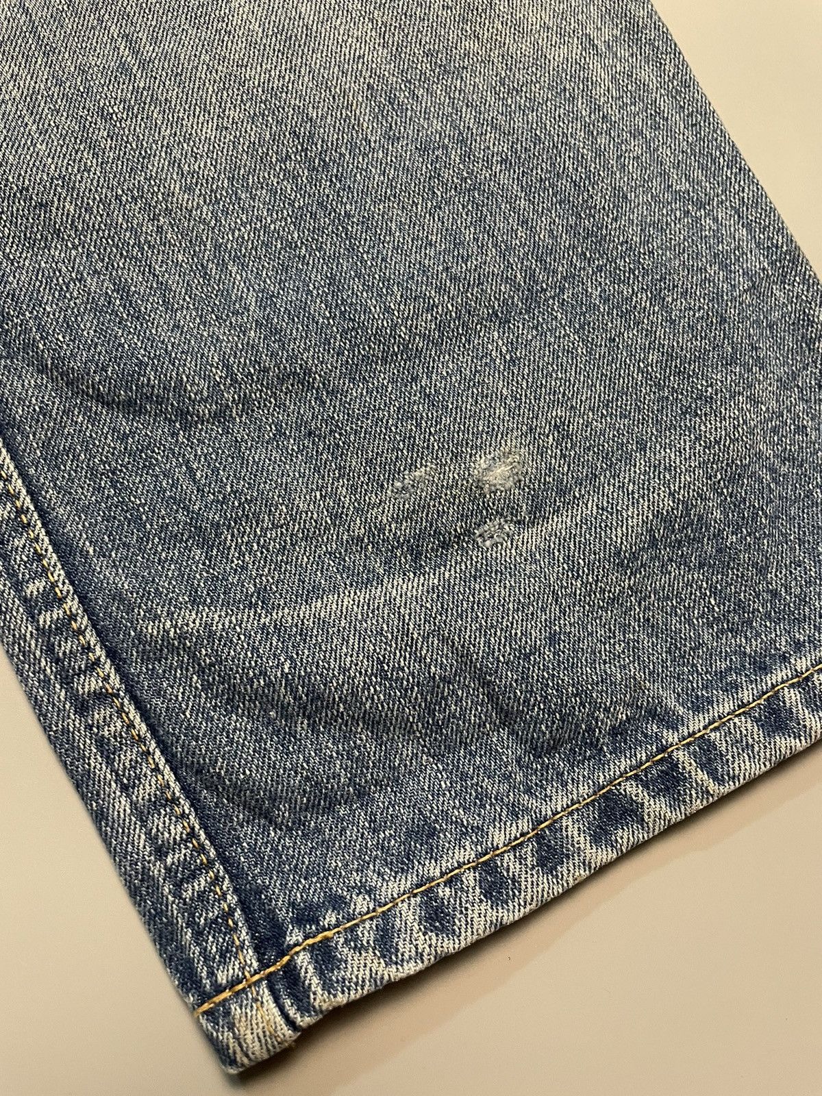 If Six Was Nine RNA Punk Skull Distressed Denim Size US 32 / EU 48 - 14 Thumbnail