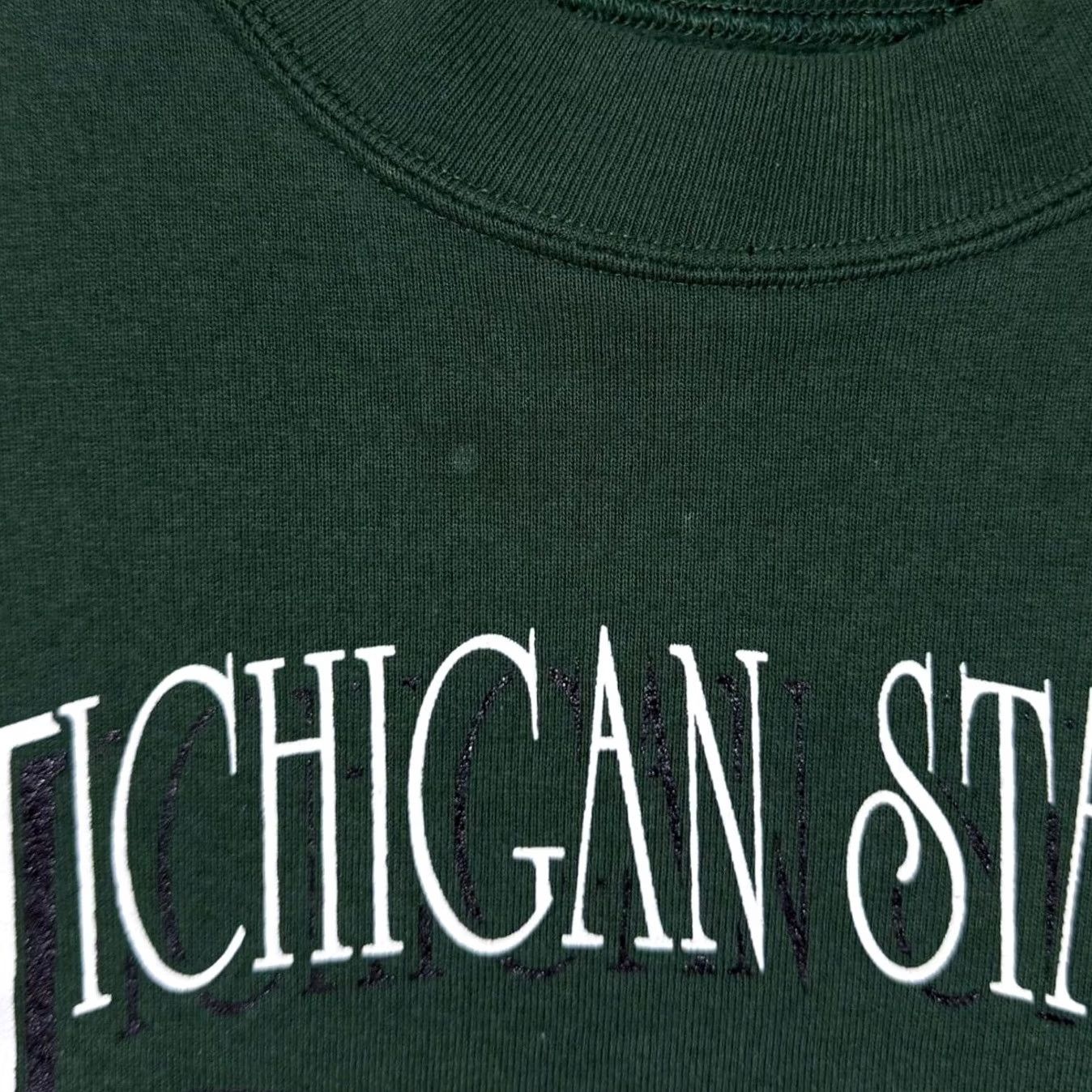 NCAA VINTAGE Dodger NCAA Michigan State Spartans Green Sweatshirt XXL XL Men Pullover Graphic Size US XL / EU 56 / 4 - 5 Thumbnail