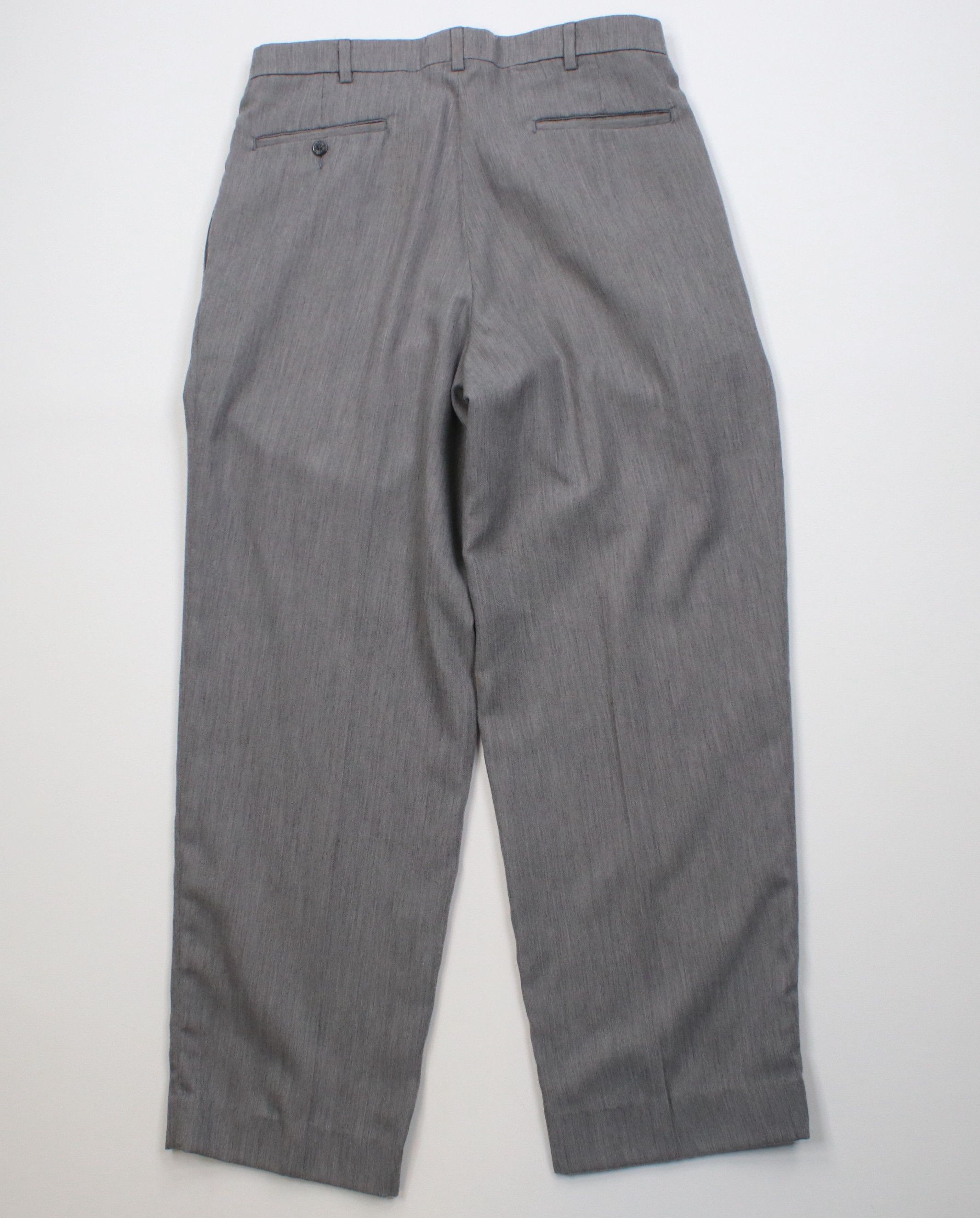 Vintage Vintage 90s Streetwear Gabardine Blend Knit Chino Pants Size US 32 / EU 48 - 10 Thumbnail