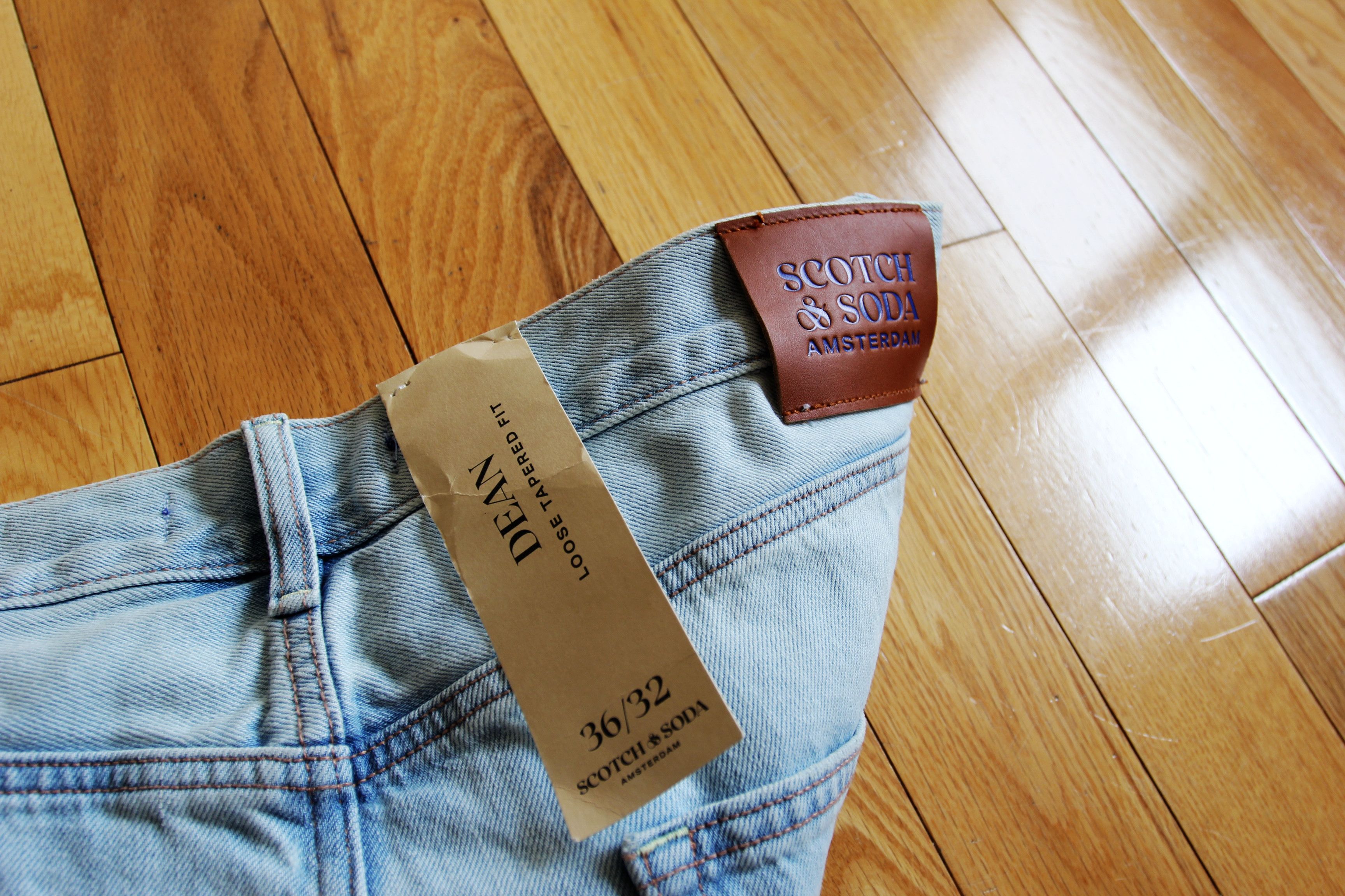 Scotch & Soda BNWT SS25 SCOTCH & SODA DEAN BLEACHED DENIM JEANS 36 Size US 36 / EU 52 - 8 Thumbnail