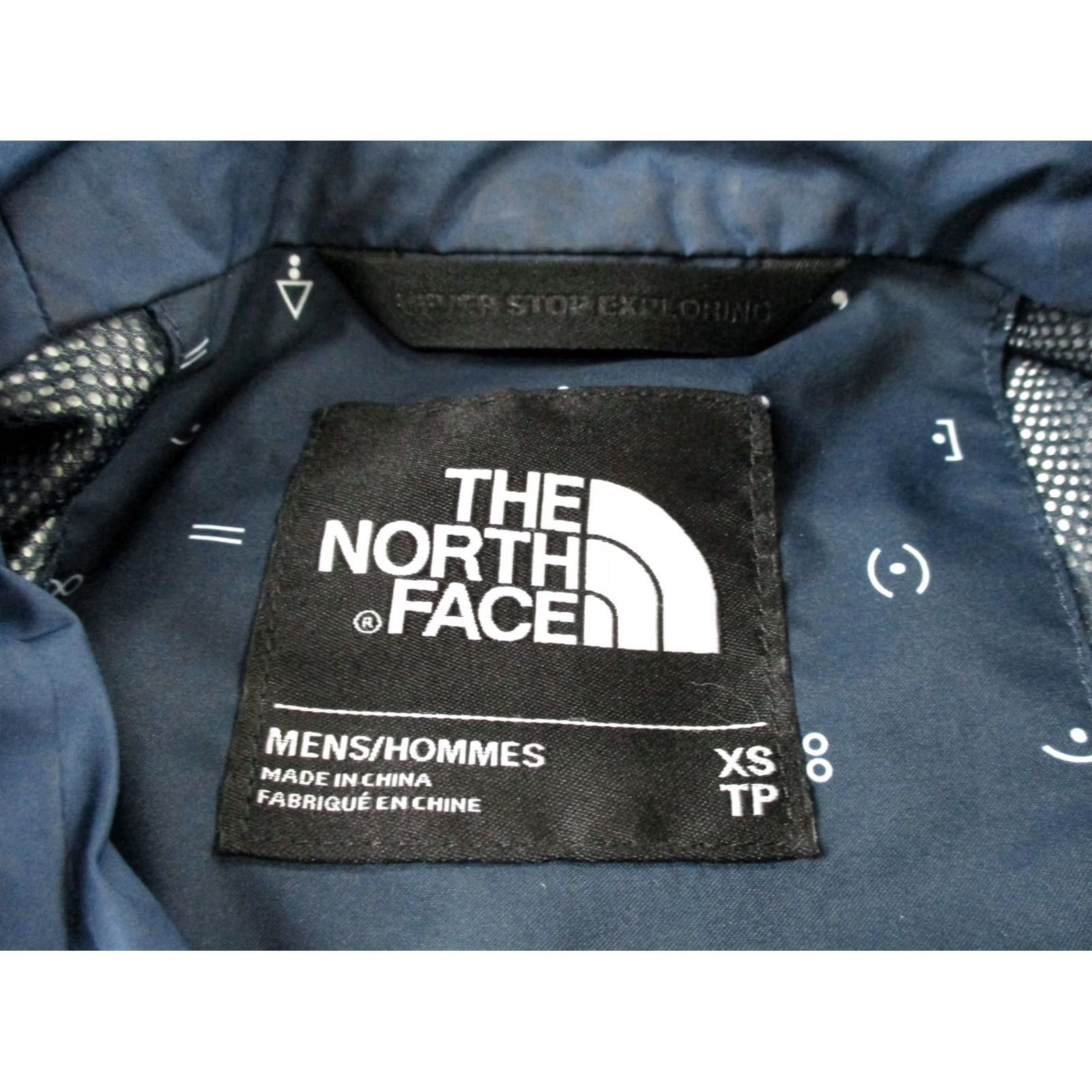 The North Face North Face Jacket Men XS Blue Dryvent Outdoors Hiking Rain Coat All Over Print Size US XS / EU 42 / 0 - 6 Thumbnail