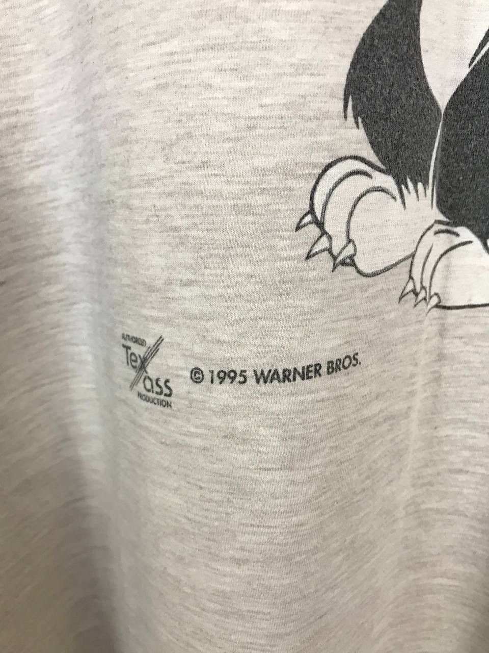 Vintage Looney Tunes Warner Bros 1995 vintage comics movie tee Size US L / EU 52-54 / 3 - 4 Thumbnail